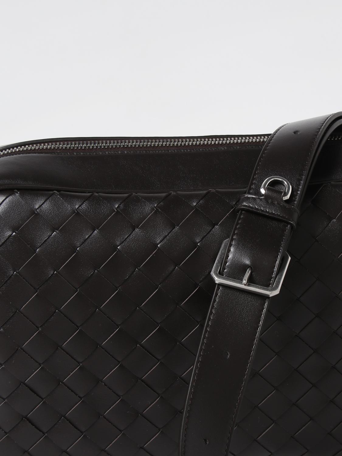 BOTTEGA VENETA BANDOLERA: Bolsos hombre Bottega Veneta, Marrón - Img 4
