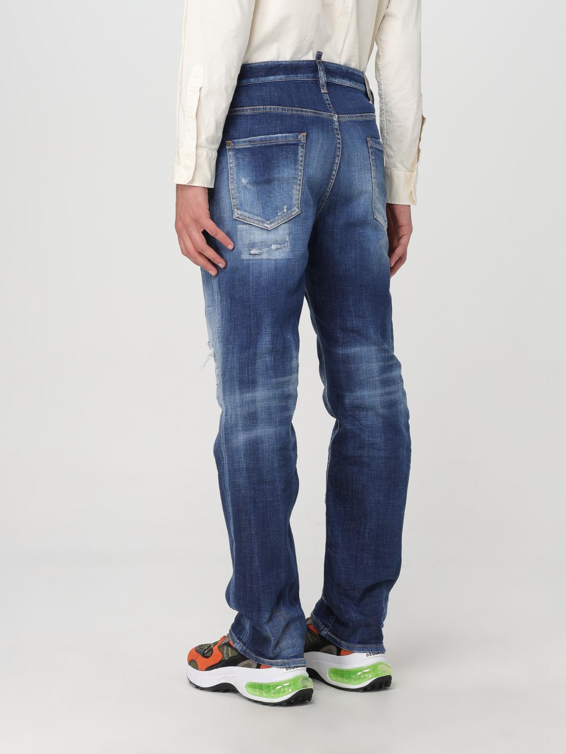 DSQUARED2 JEANS: Jeans men Dsquared2, Blue - Img 3