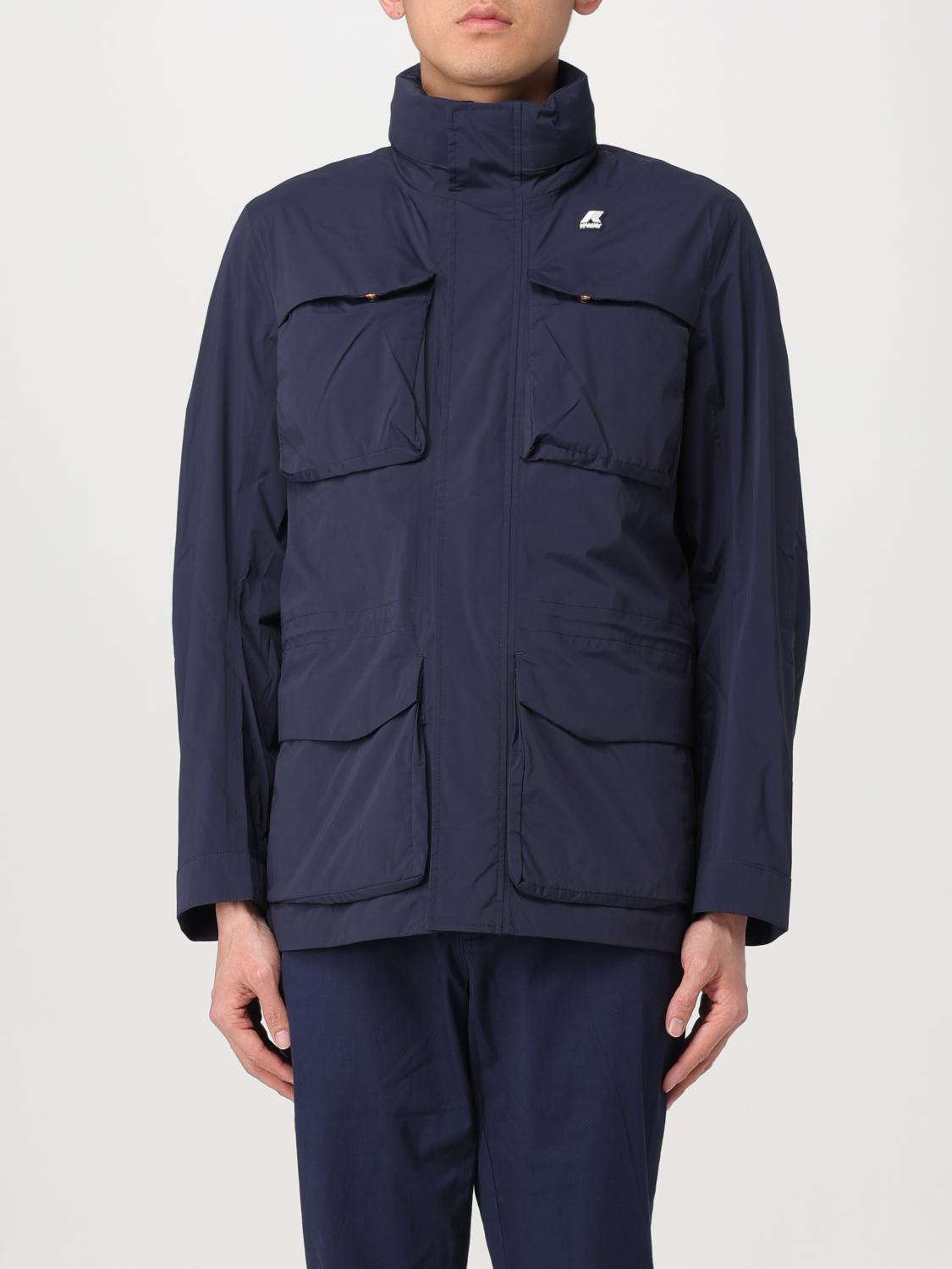 K-WAY JACKET: Jacket men K-way, Blue - Img 1