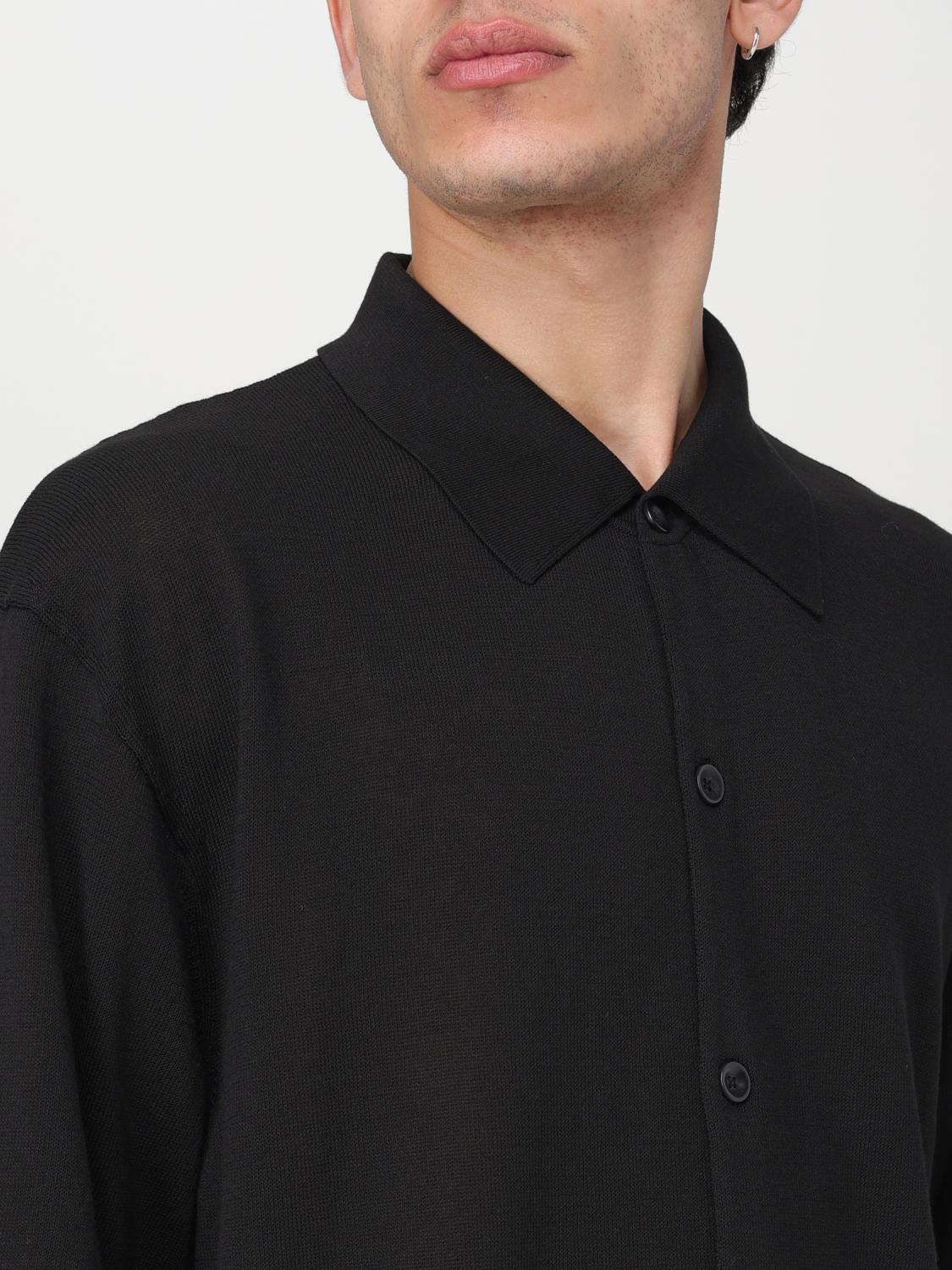 Lemaire Polo shirt men - Black | TO1225LK116 | GIGLIO.COM