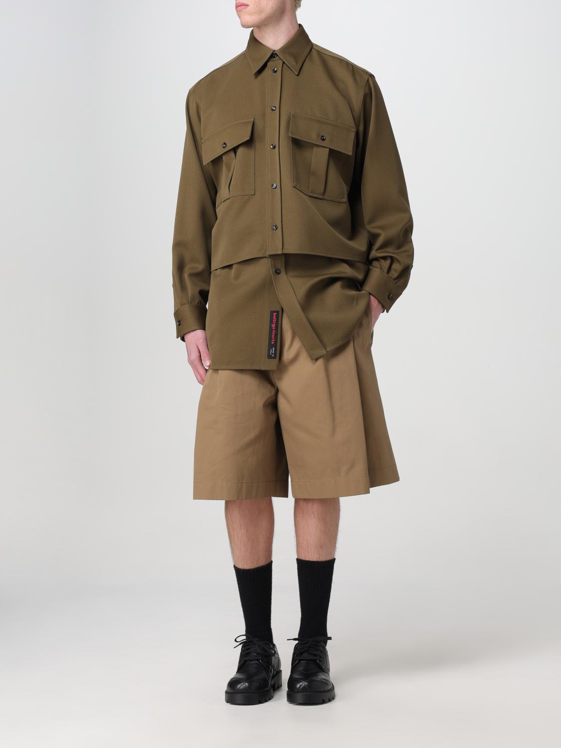 Bottega Veneta Shirt men - Green | 772378VKIS0 | GIGLIO.COM