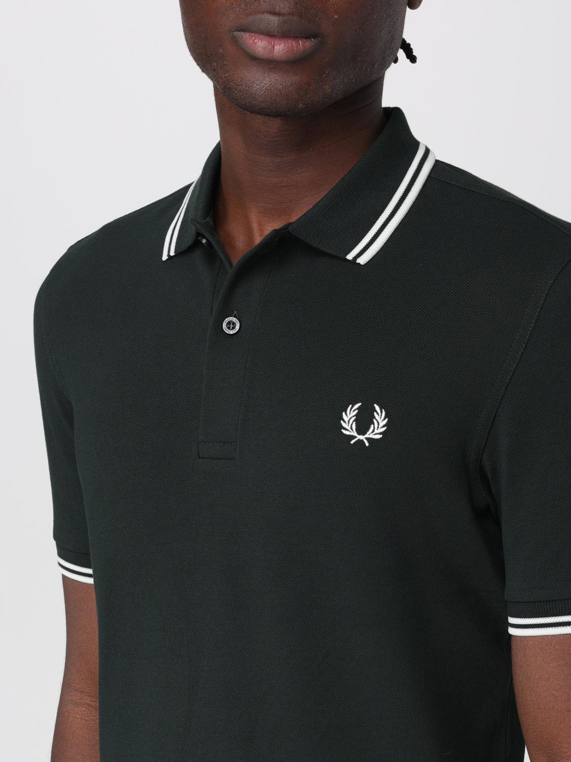 FRED PERRY POLO: Polo Fred Perry in piquet con logo , Fantasia - Img 3