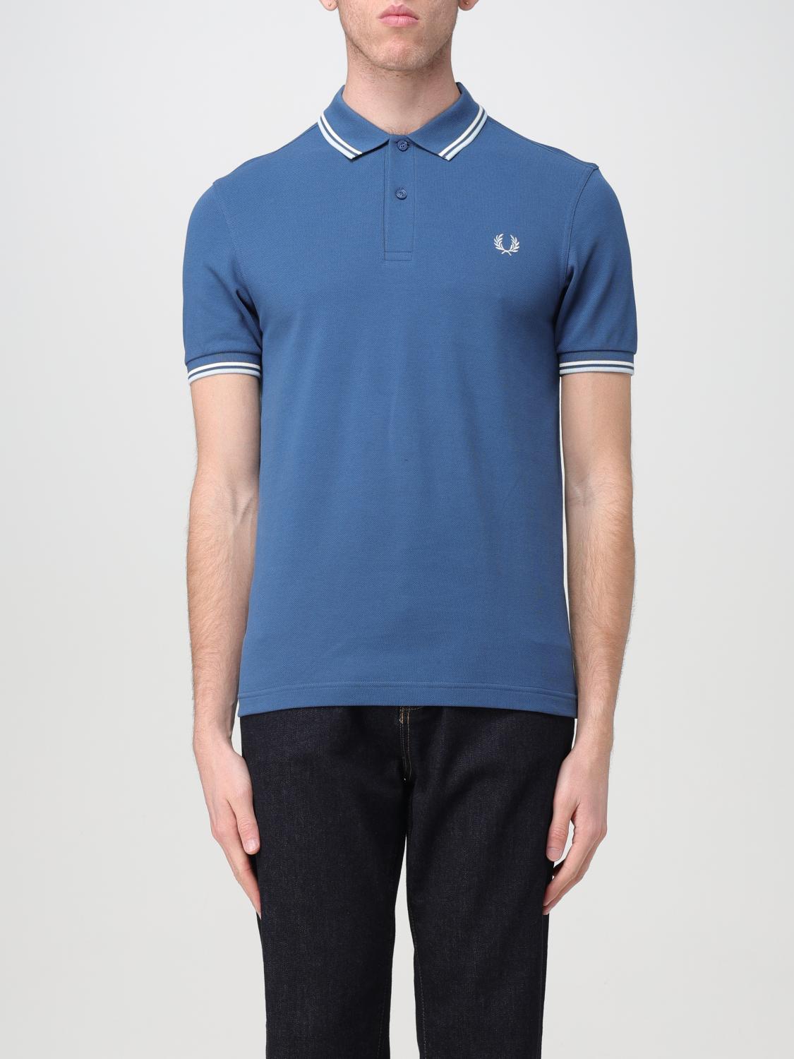 FRED PERRY POLO: Polo hombre Fred Perry, Azul Oscuro - Img 1