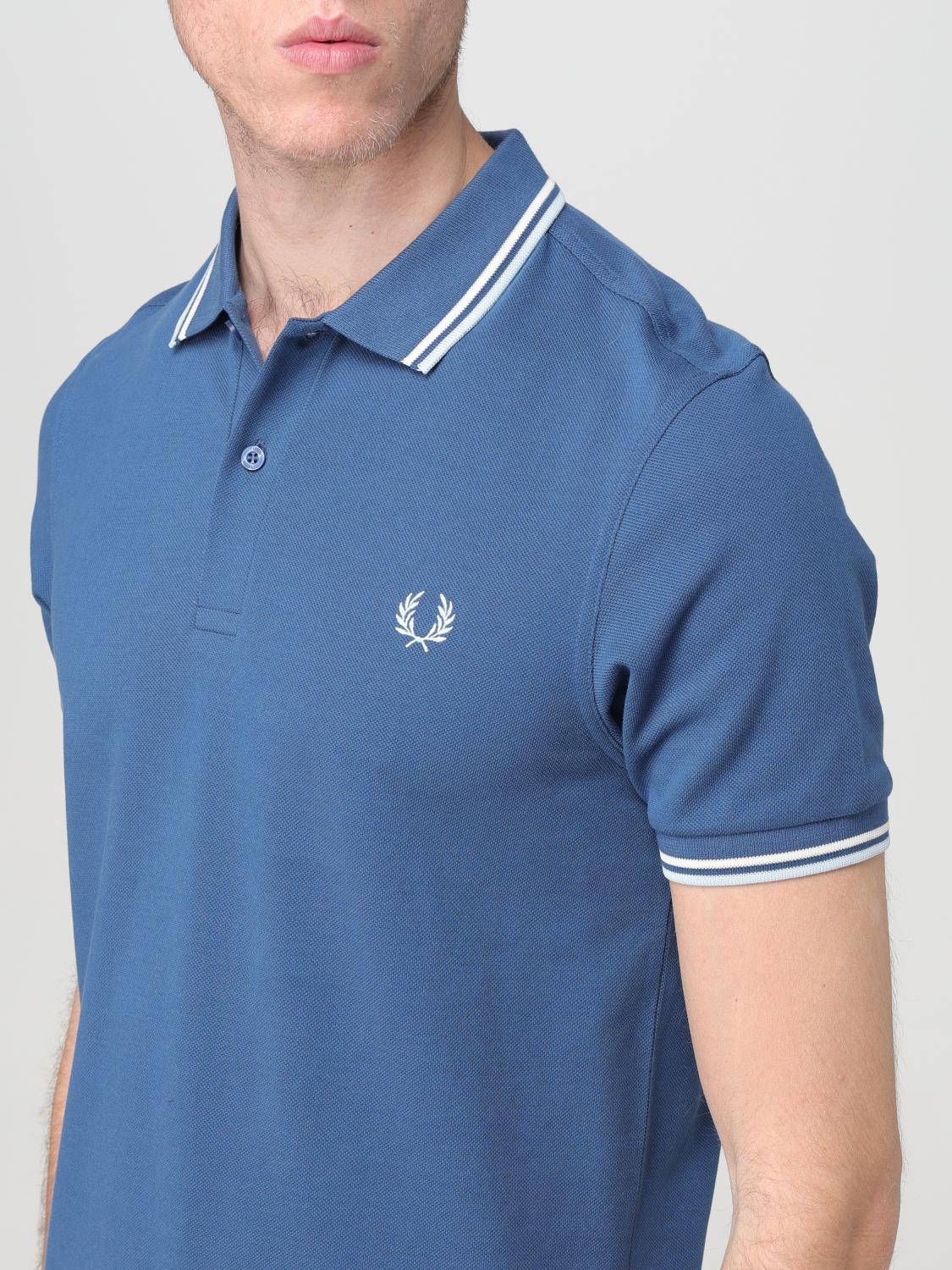FRED PERRY POLO: Polo hombre Fred Perry, Azul Oscuro - Img 3