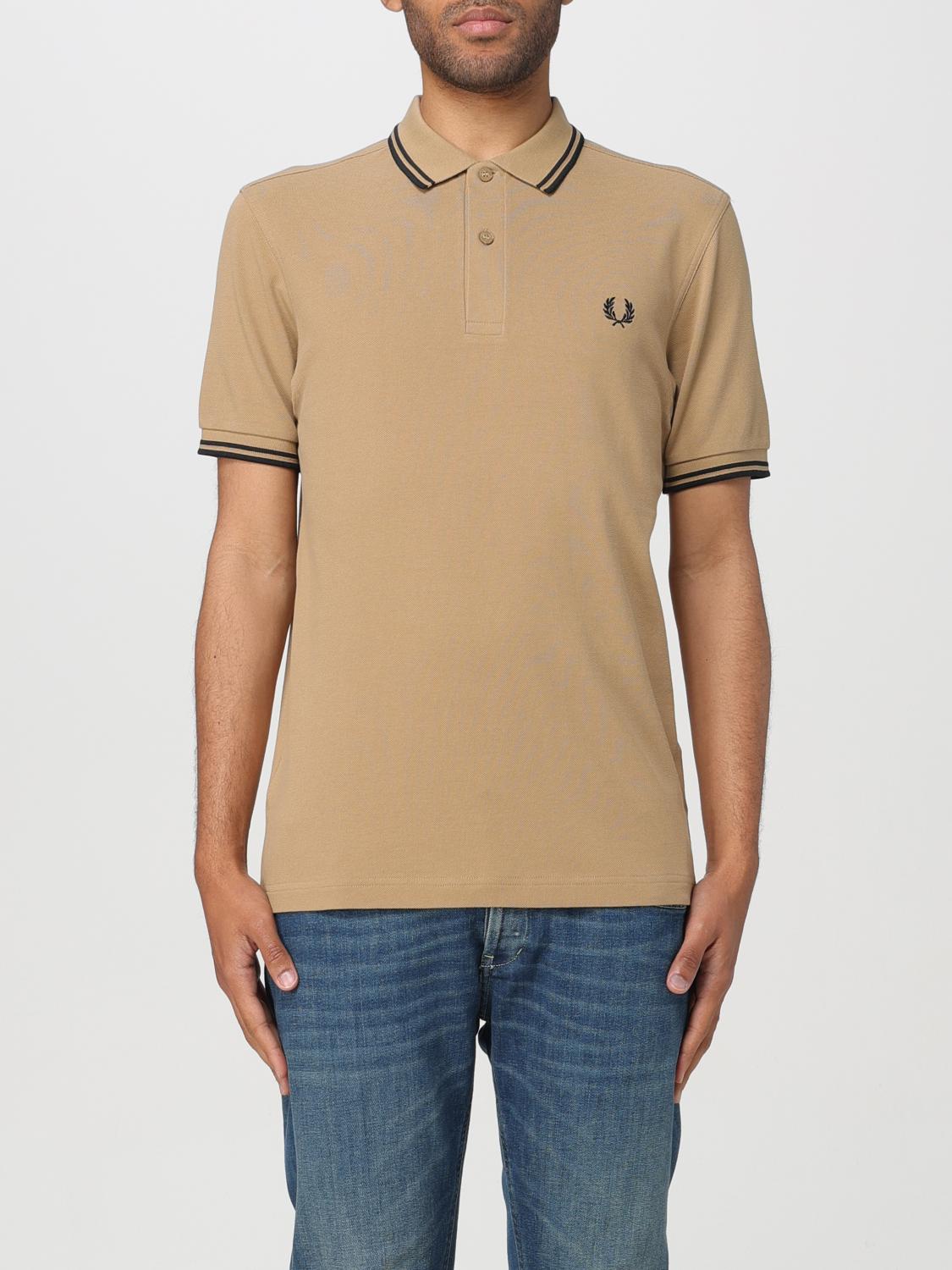 FRED PERRY POLO: Polo hombre Fred Perry, Beige - Img 1