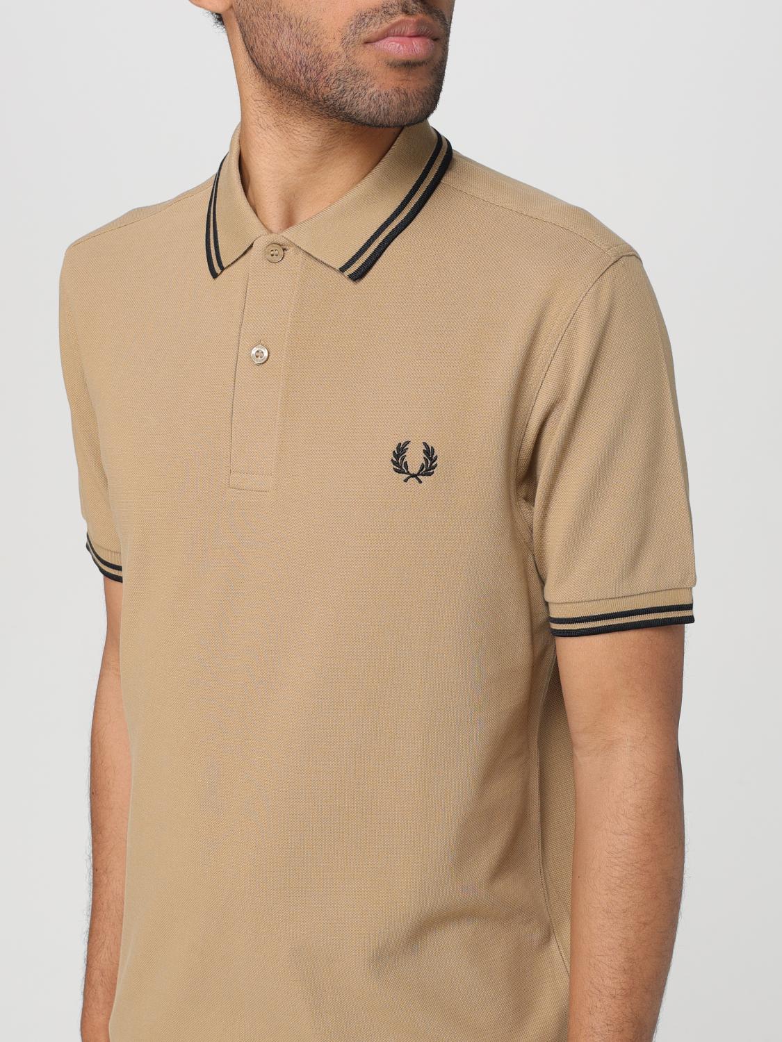 FRED PERRY POLO: Polo hombre Fred Perry, Beige - Img 3