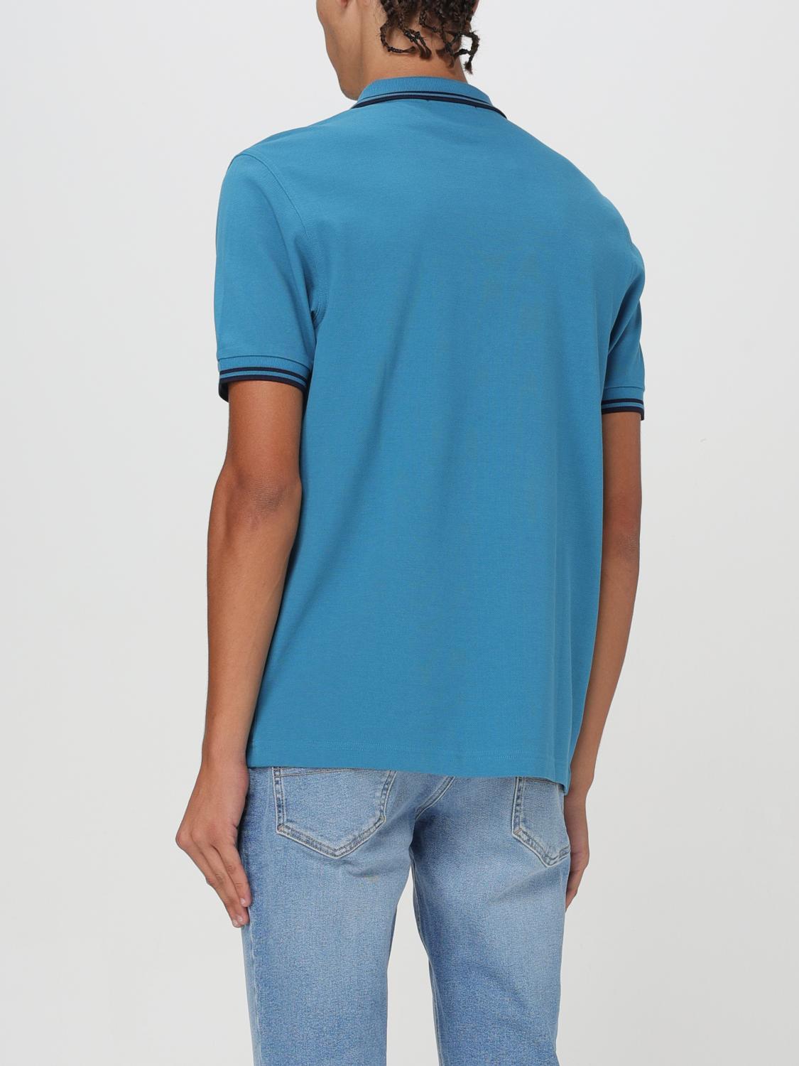 FRED PERRY POLO: Polo hombre Fred Perry, Verde Azulado - Img 2