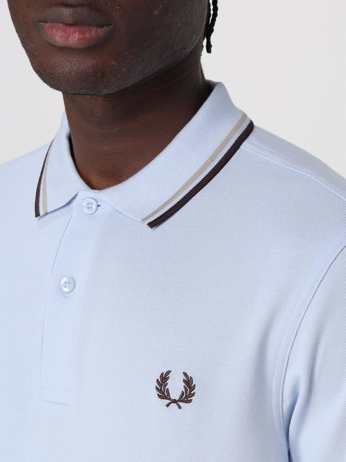 FRED PERRY POLO: Polo Fred Perry in piquet con logo , Royal - Img 3