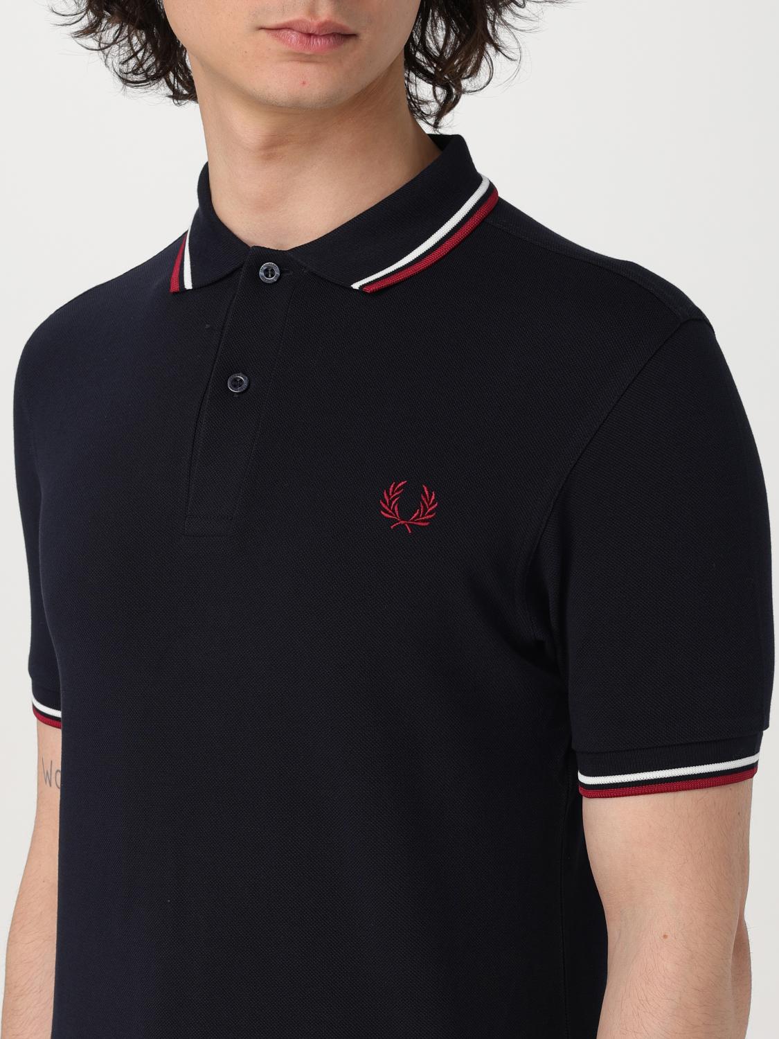 FRED PERRY POLO: Polo hombre Fred Perry, Azul Oscuro 2 - Img 3