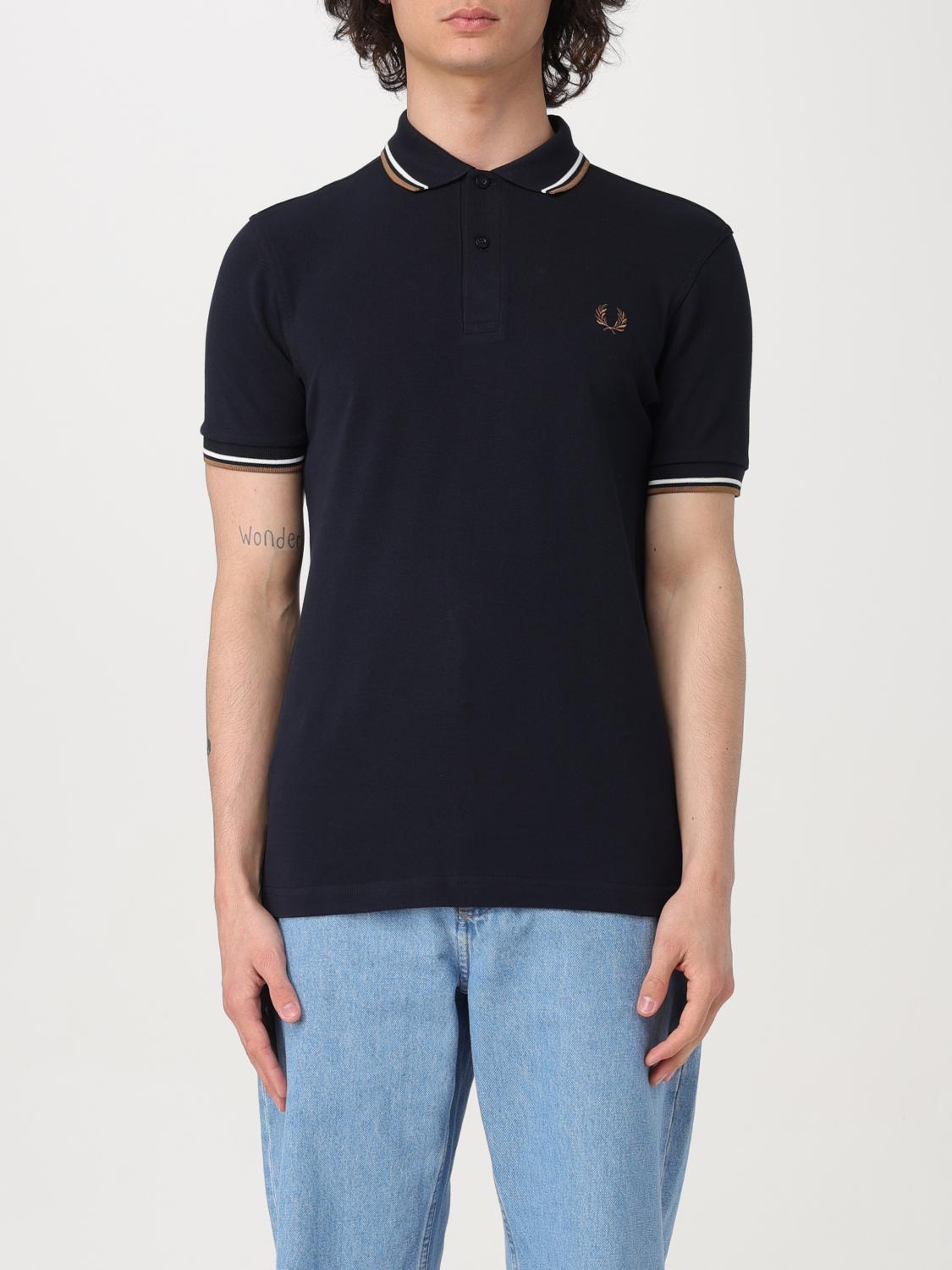 FRED PERRY POLO: Polo hombre Fred Perry, Azul Oscuro 3 - Img 1