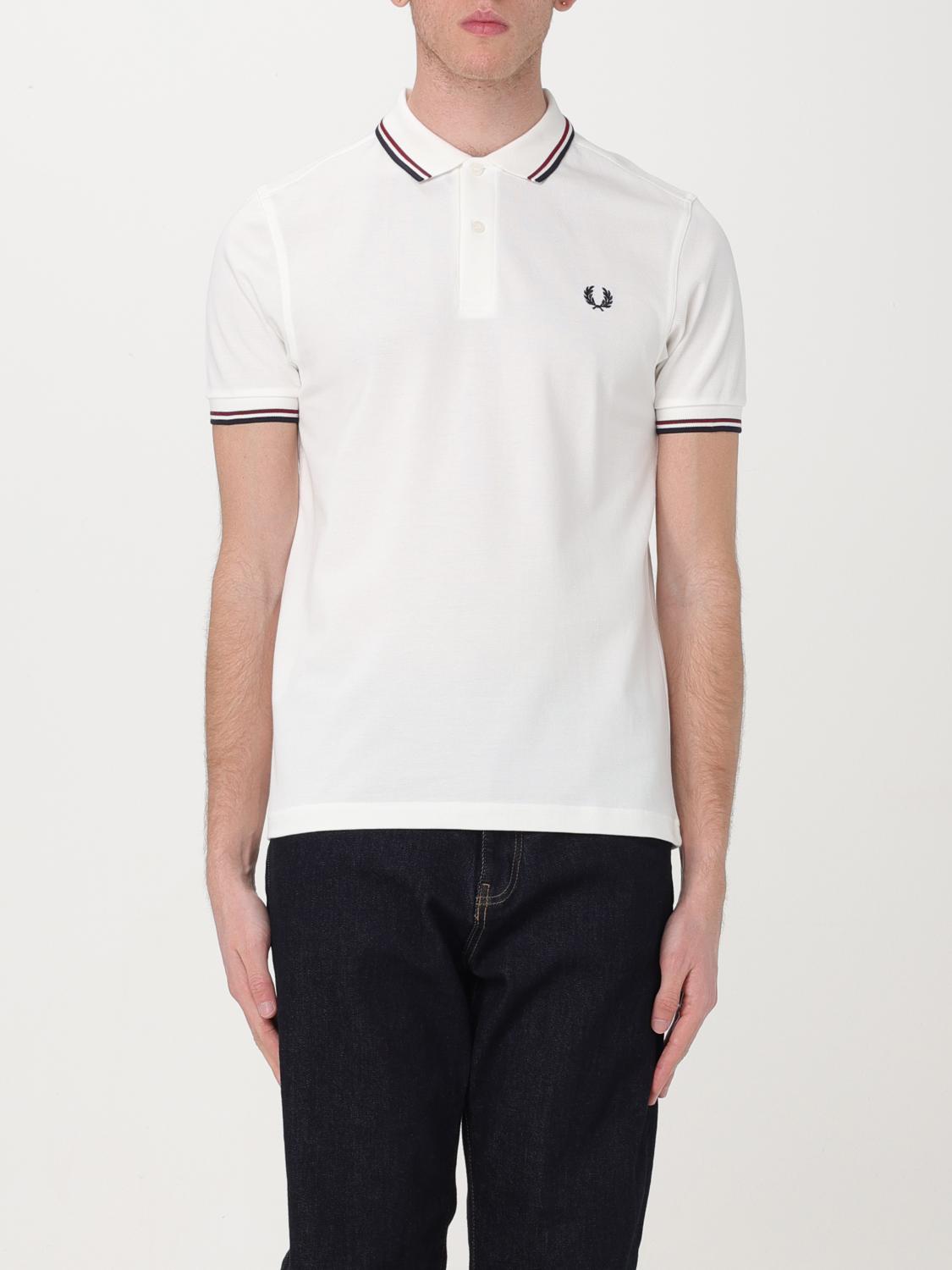 FRED PERRY POLO: Polo hombre Fred Perry, Blanco 1 - Img 1