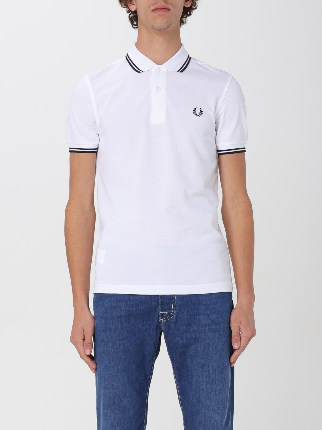FRED PERRY POLO: Polo hombre Fred Perry, Blanco 2 - Img 1