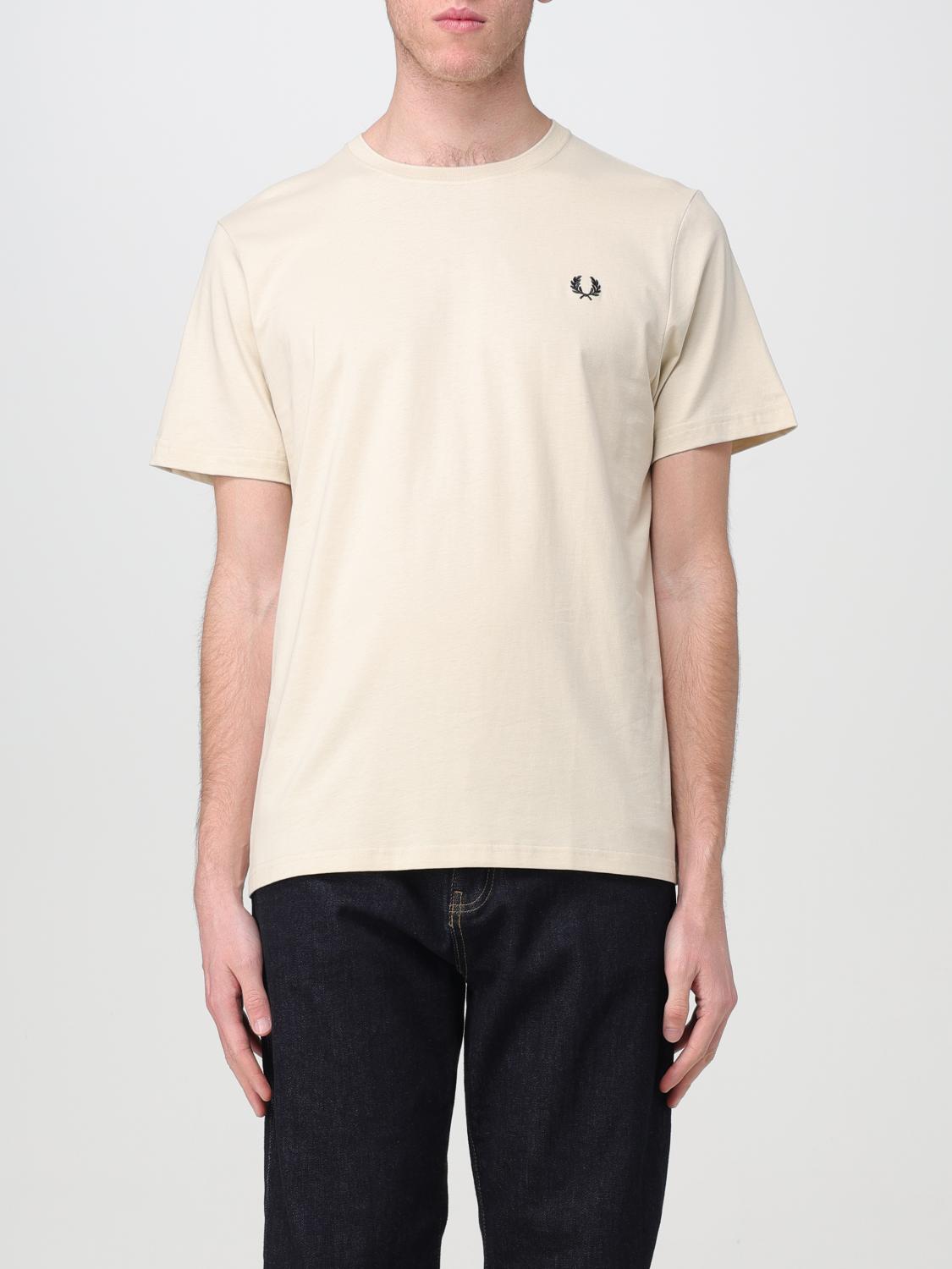 Fred Perryアウトレット：Tシャツ メンズ - ベージュ | GIGLIO
