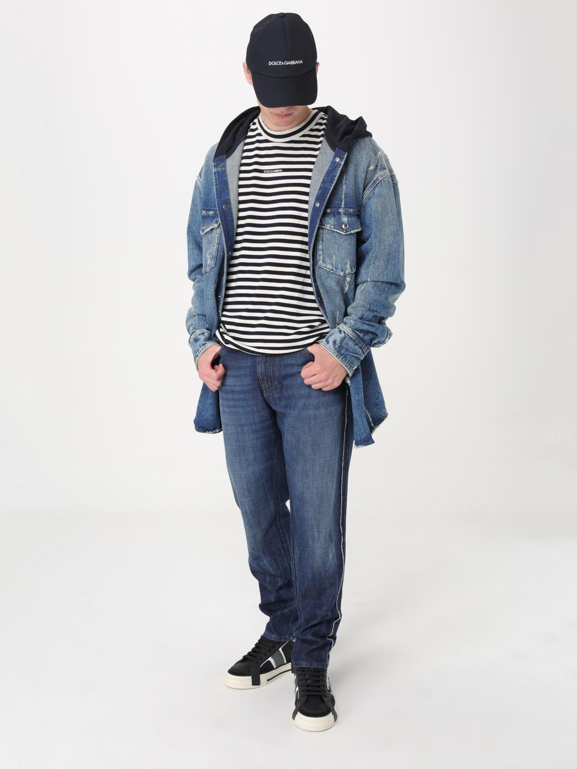 DOLCE & GABBANA GORRO: Gorro hombre Dolce & Gabbana, Azul Oscuro - Img 2