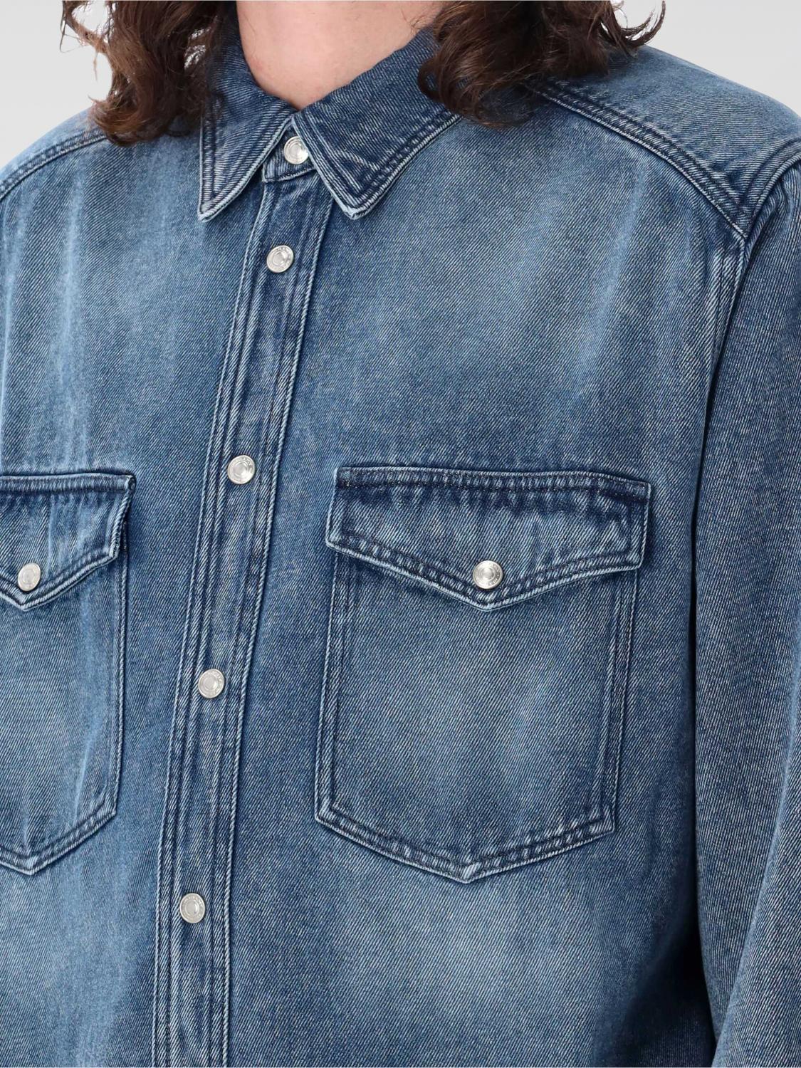 ISABEL MARANT SHIRT: Shirt men Isabel Marant, Blue - Img 3
