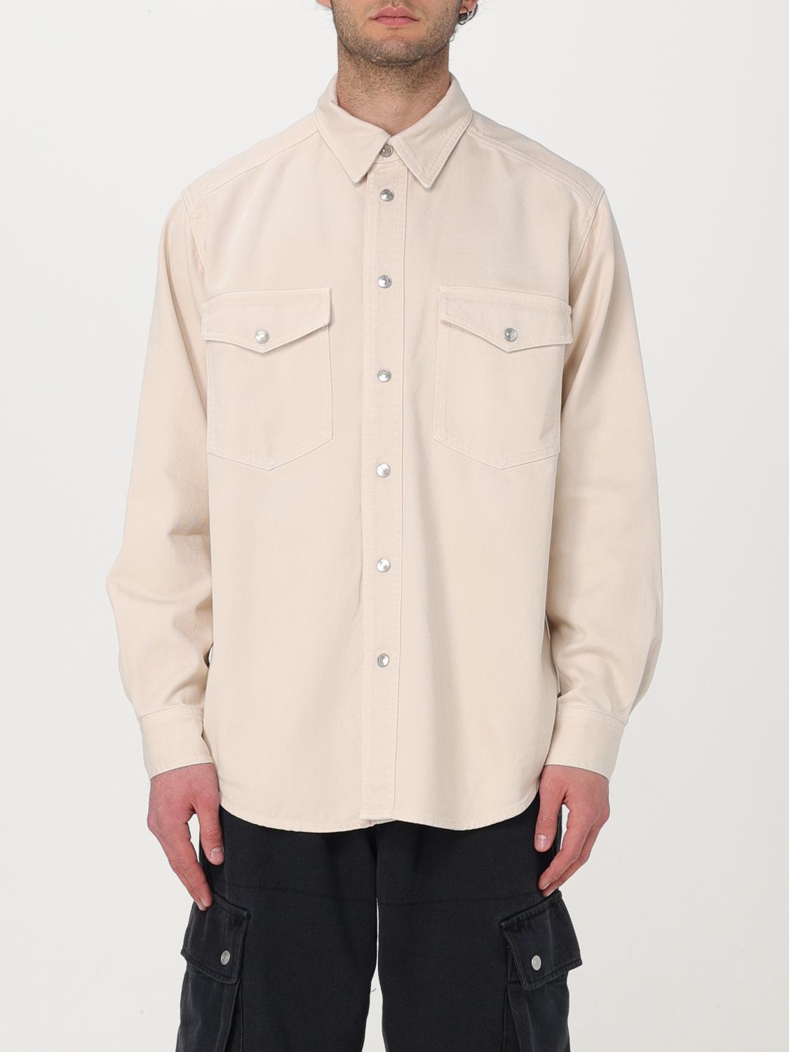 ISABEL MARANT SHIRT: Shirt men Isabel Marant, Beige - Img 1