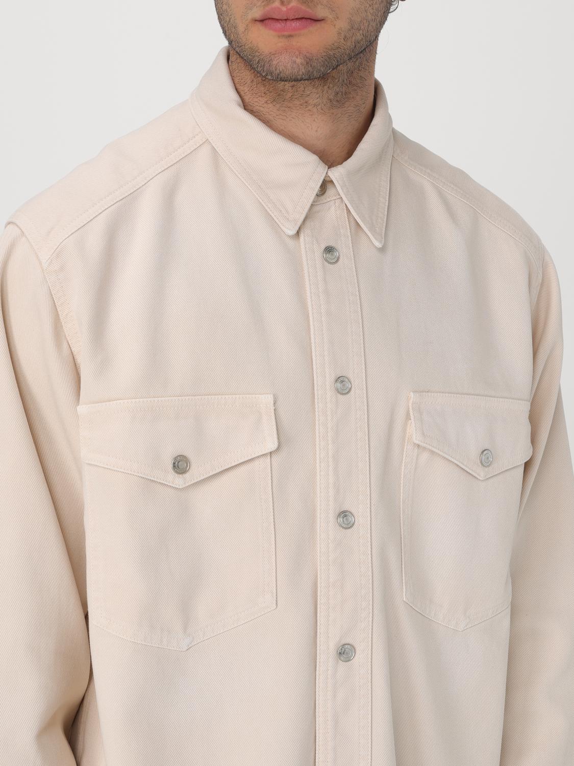 ISABEL MARANT SHIRT: Shirt men Isabel Marant, Beige - Img 4