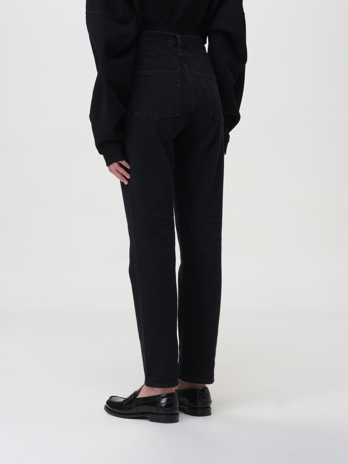 SAINT LAURENT JEANS: Jeans damen Saint Laurent, Schwarz - Img 3