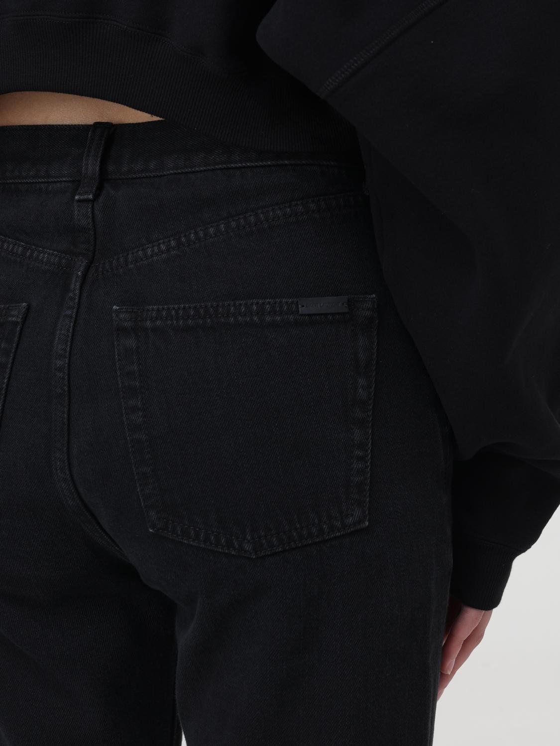 SAINT LAURENT JEANS: Jeans damen Saint Laurent, Schwarz - Img 4