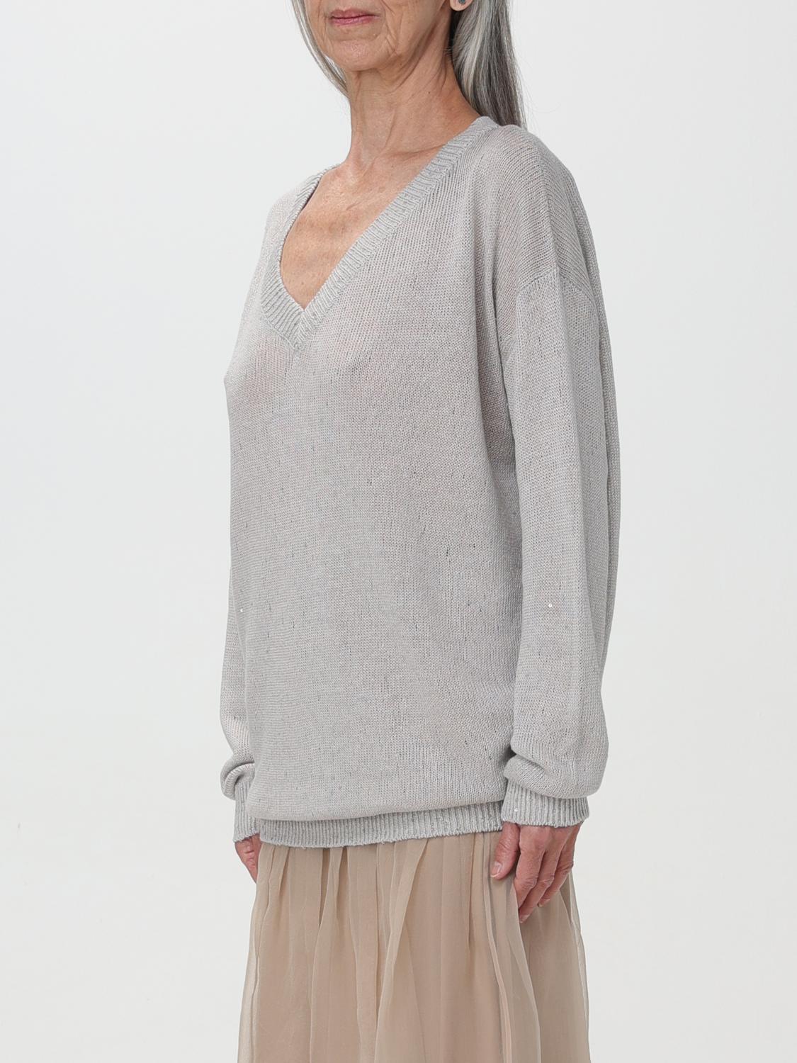 BRUNELLO CUCINELLI: Sweater woman - Beige | Brunello
