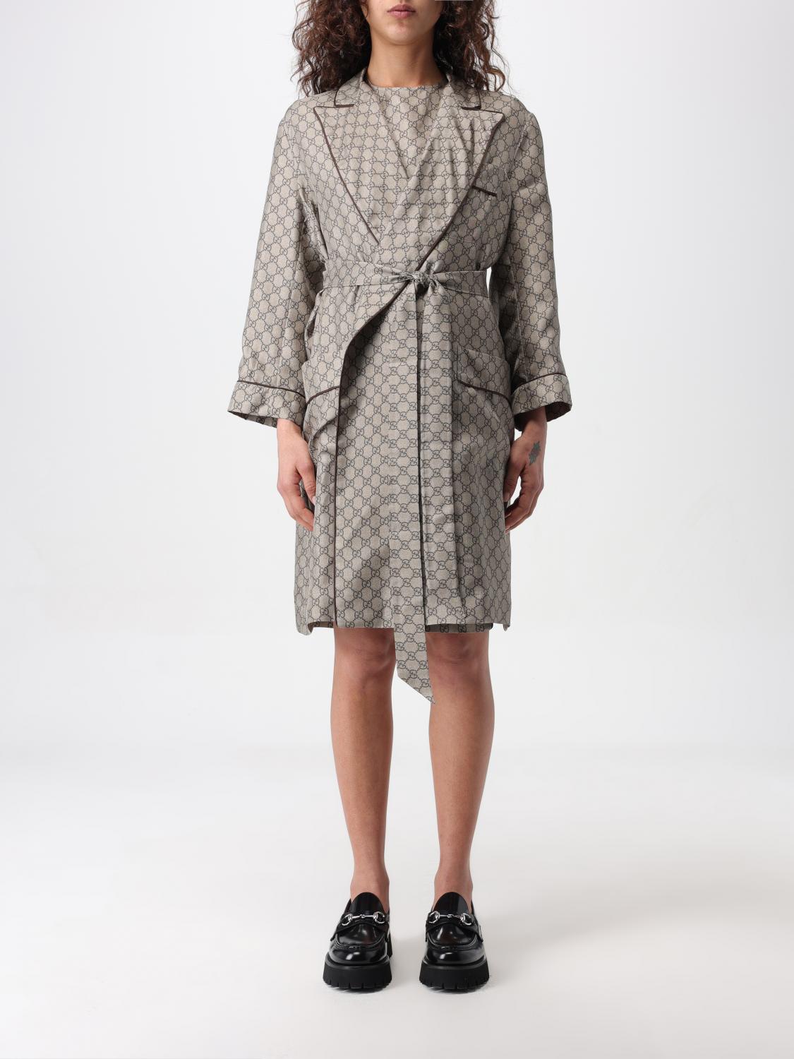 GUCCI: Camisa mujer Beige Ropa De Descanso Gucci 772399ZANRP