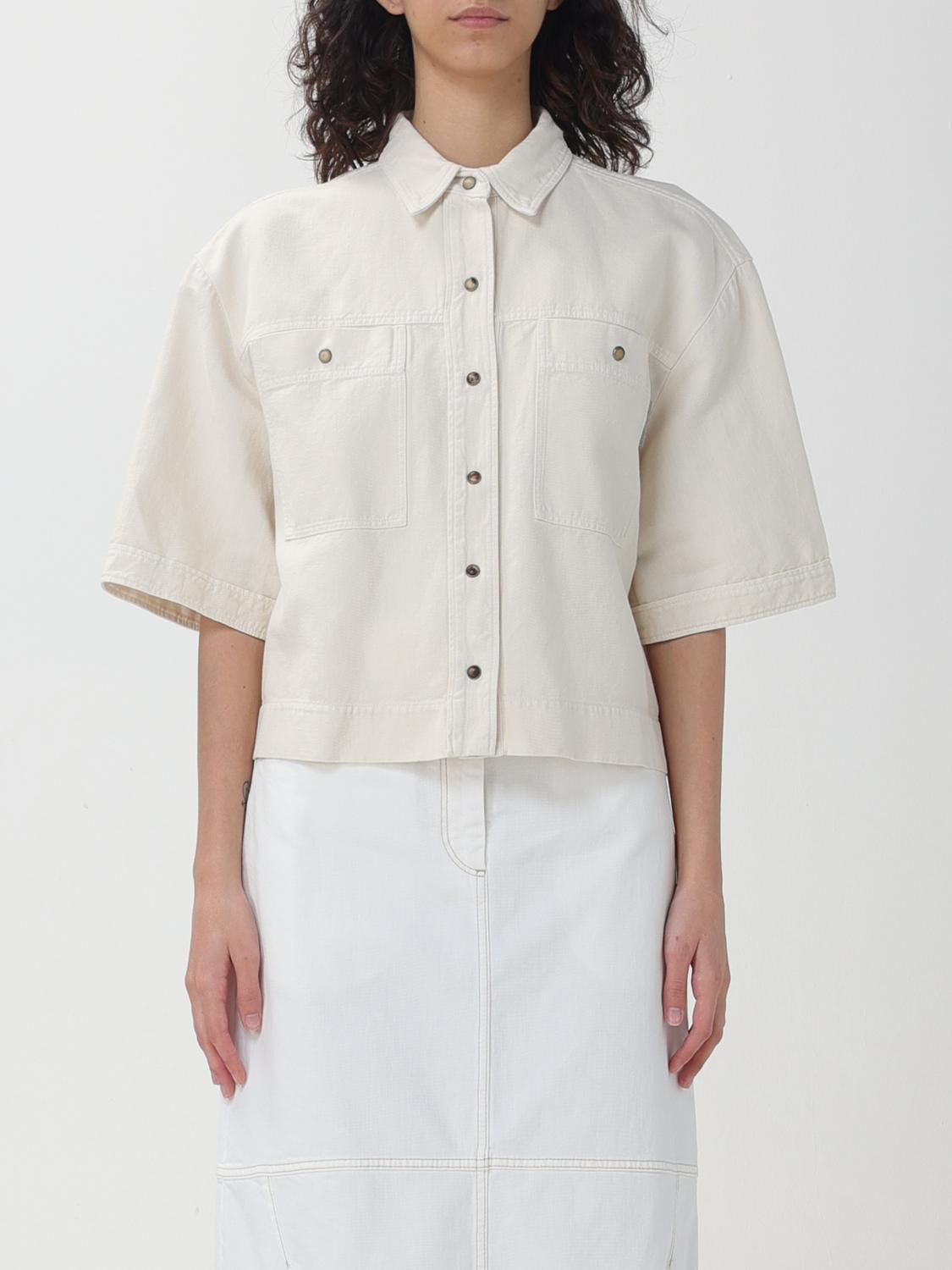 Brunello Cucinelli Shirt woman - White | ML996MH636 | GIGLIO.COM