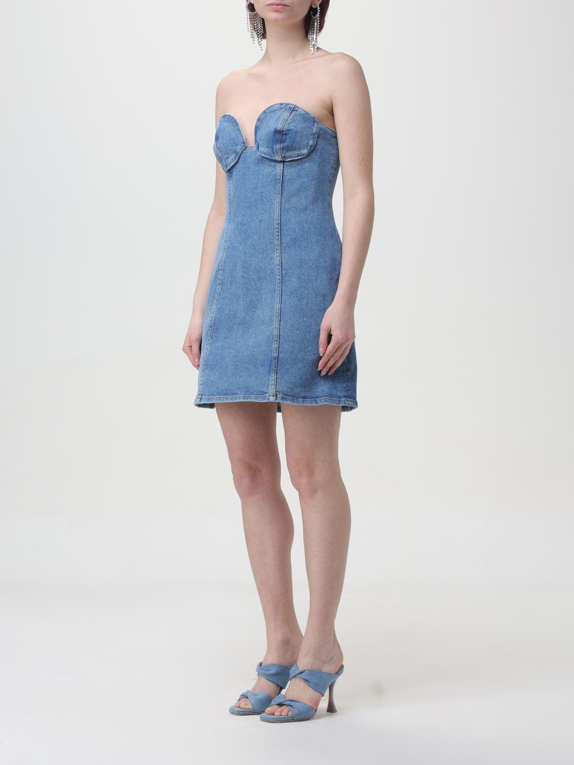 MAGDA BUTRYM KLEID: Kleid damen Magda Butrym, Blau - Img 3