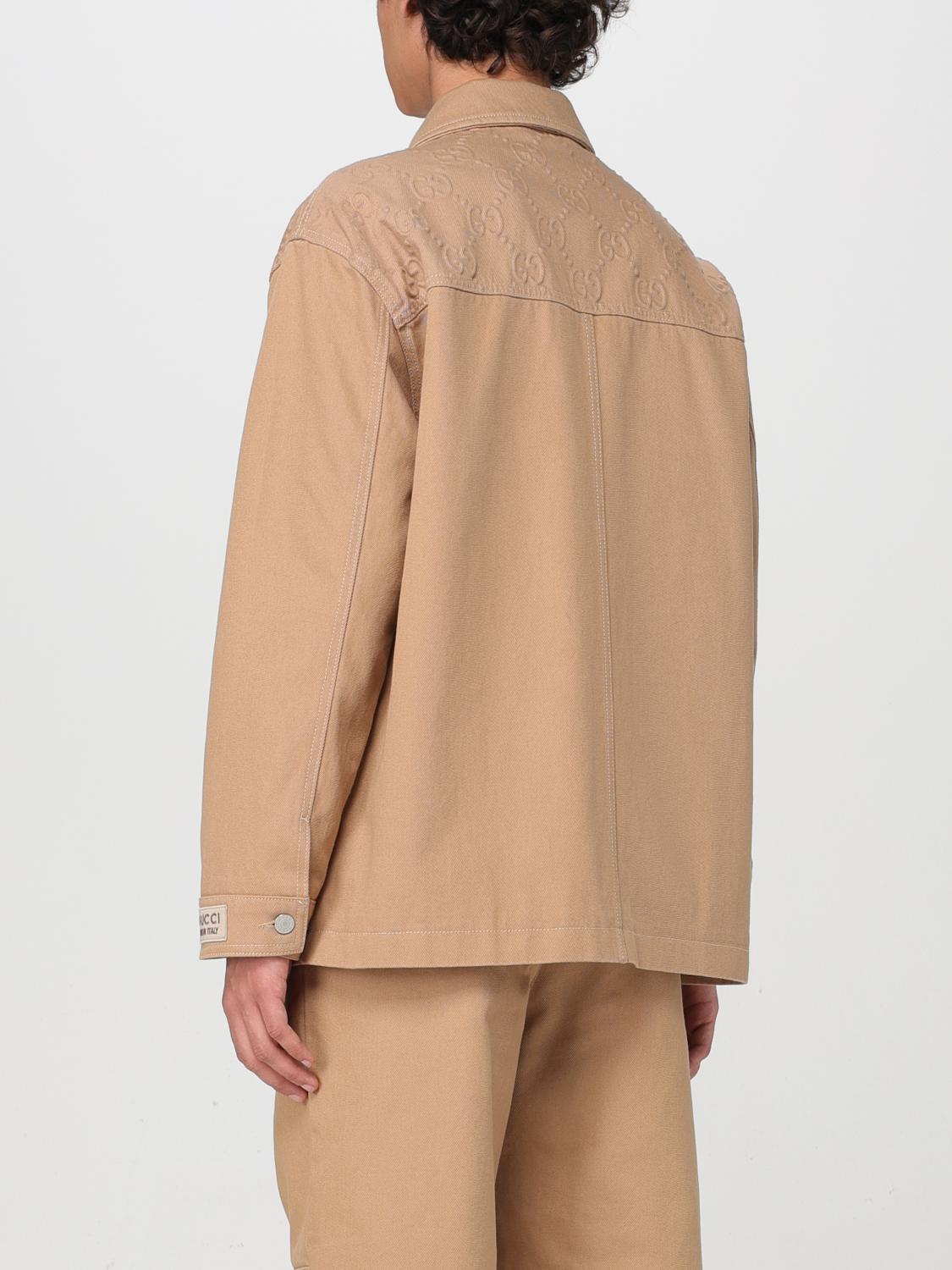 GUCCI JACKET: Jacket men Gucci, Beige - Img 3