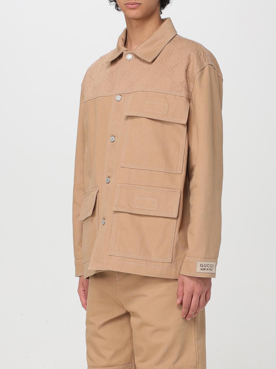 GUCCI JACKET: Jacket men Gucci, Beige - Img 4