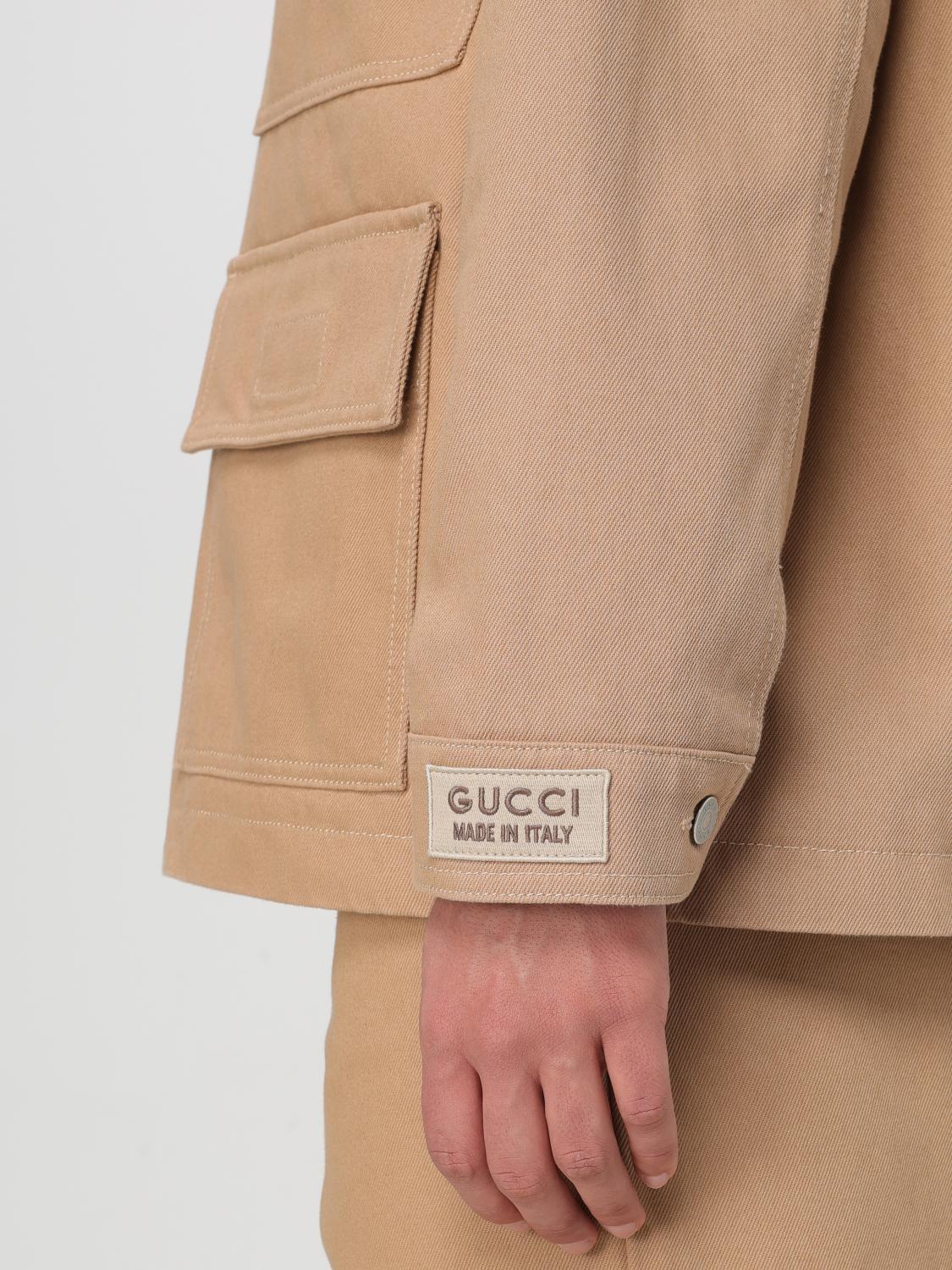 GUCCI JACKET: Jacket men Gucci, Beige - Img 5