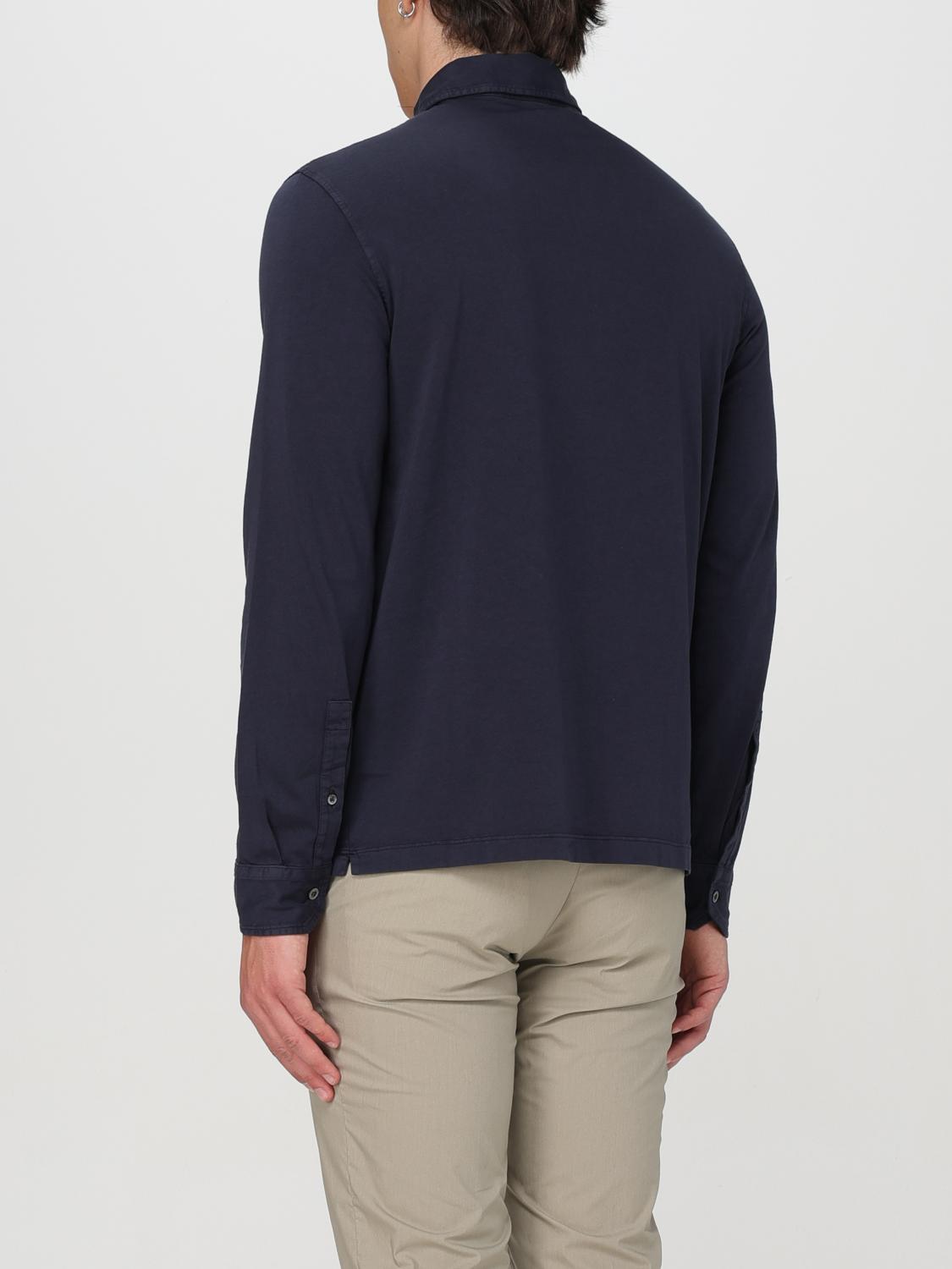 DRUMOHR POLO: Polo hombre Drumohr, Azul Oscuro - Img 2