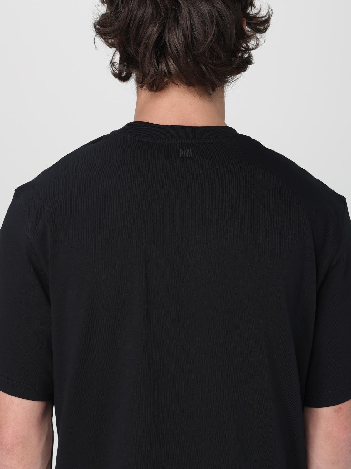 AMI PARIS T-SHIRT: T-shirt men Ami Paris, Black - Img 4