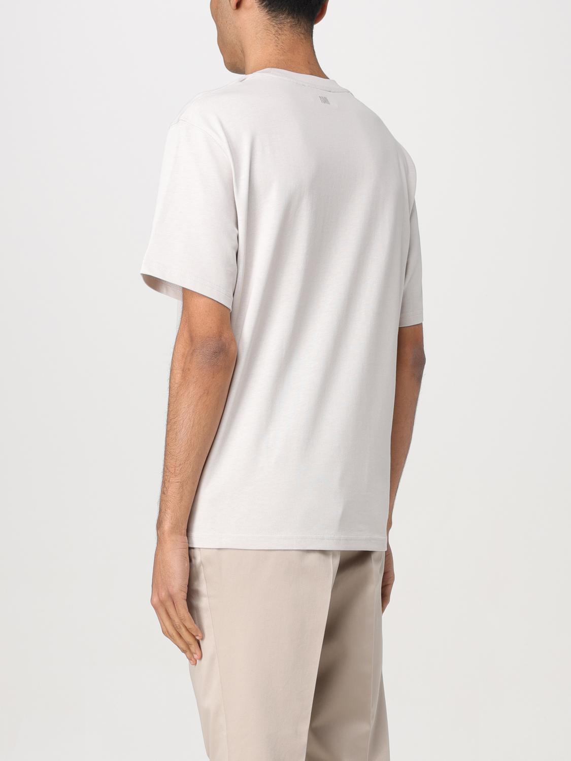 AMI PARIS CAMISETA: Camiseta hombre Ami Paris, Beige - Img 3
