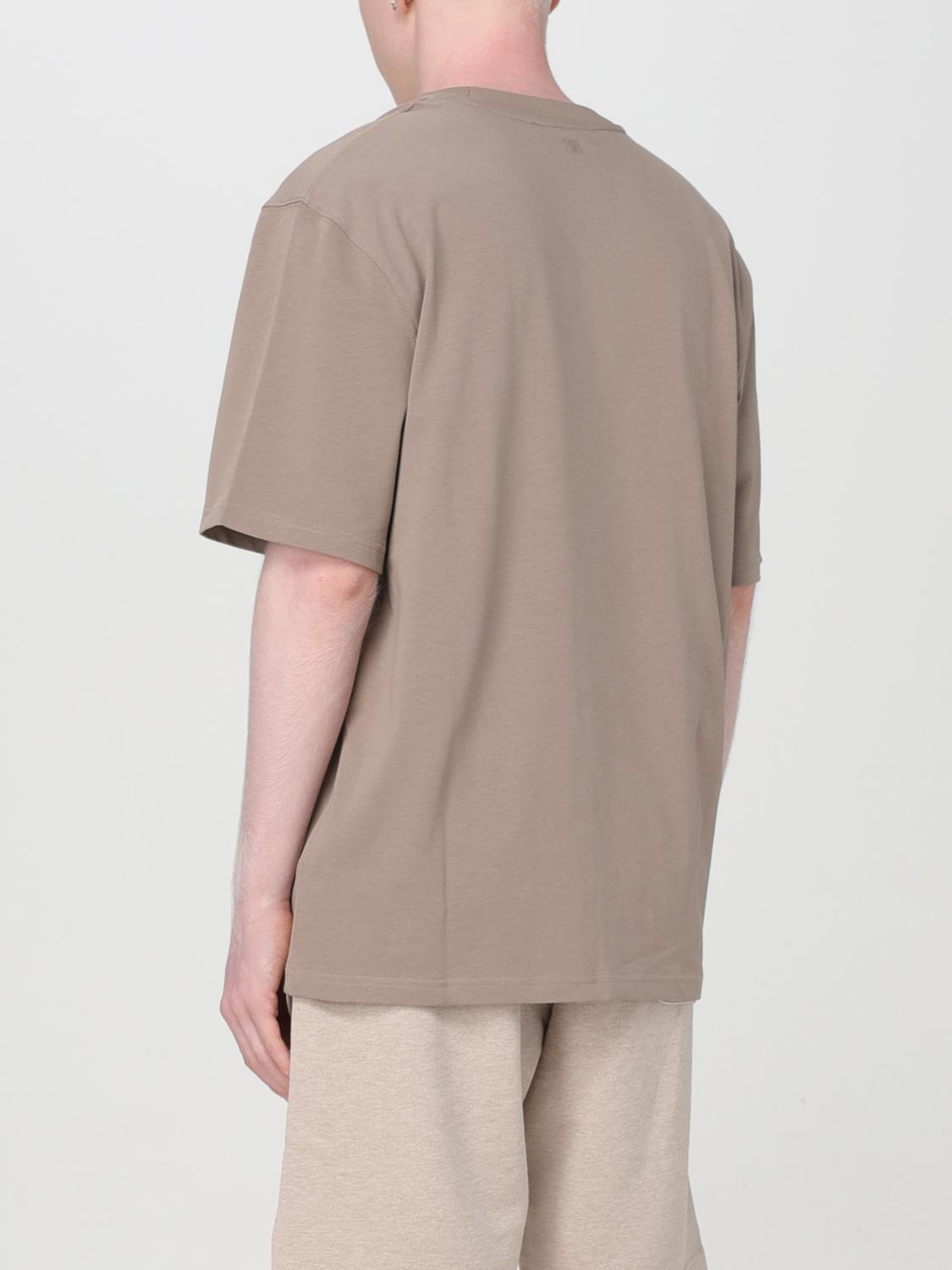 AMI PARIS CAMISETA: Camiseta hombre Ami Paris, Marrón - Img 3