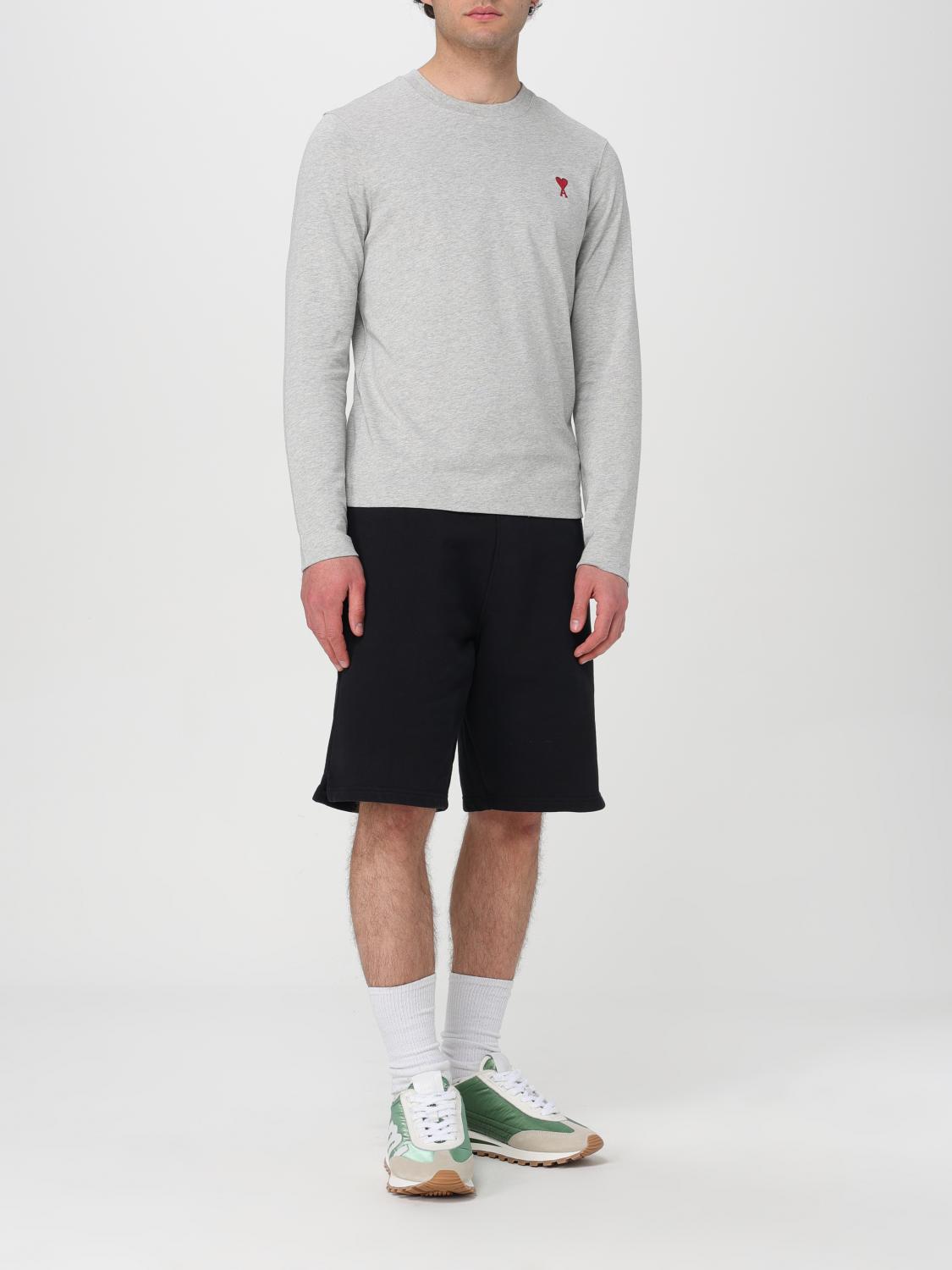 AMI PARIS SHORTS: Short men Ami Paris, Black - Img 2