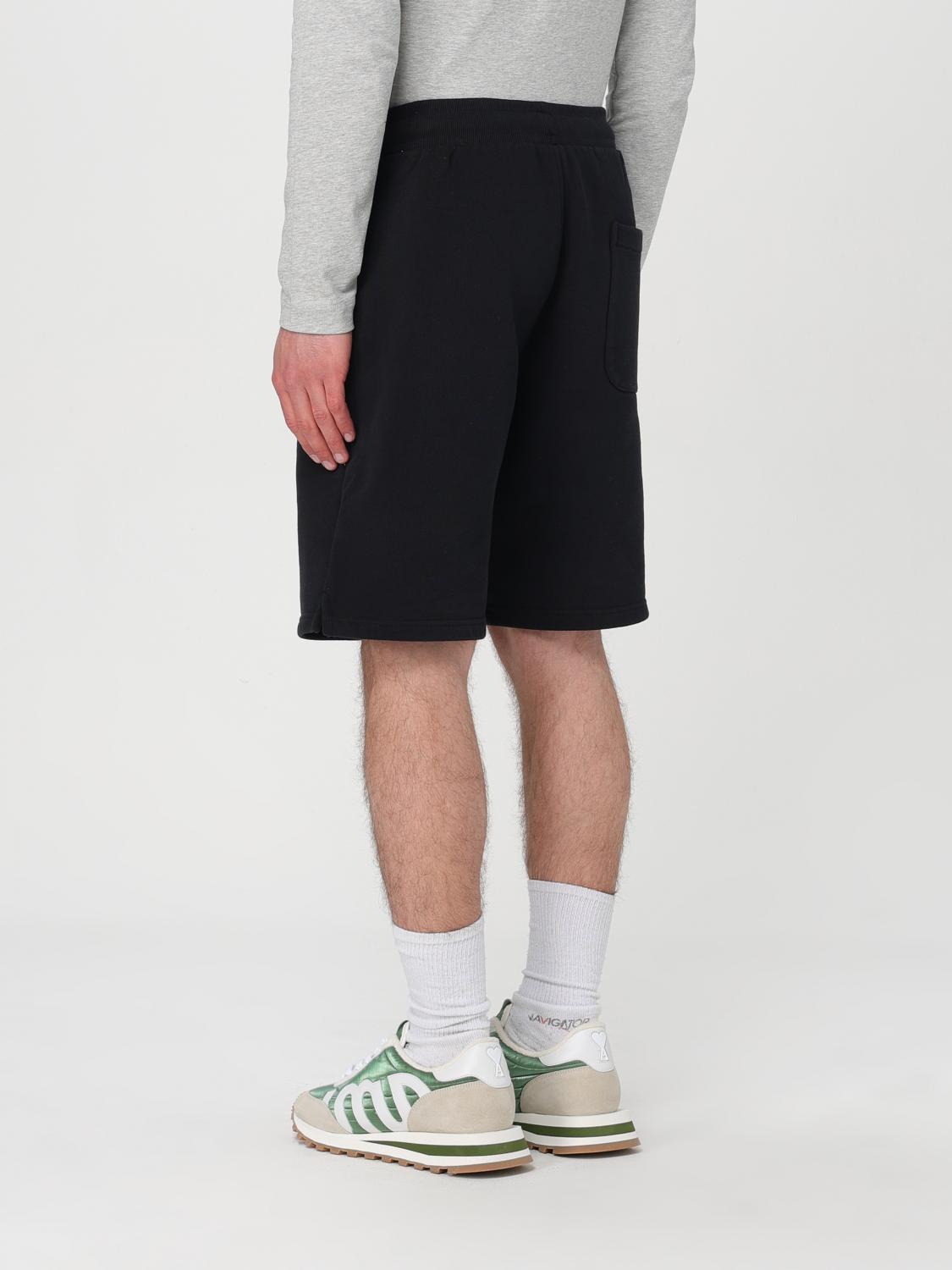 AMI PARIS SHORTS: Short men Ami Paris, Black - Img 3