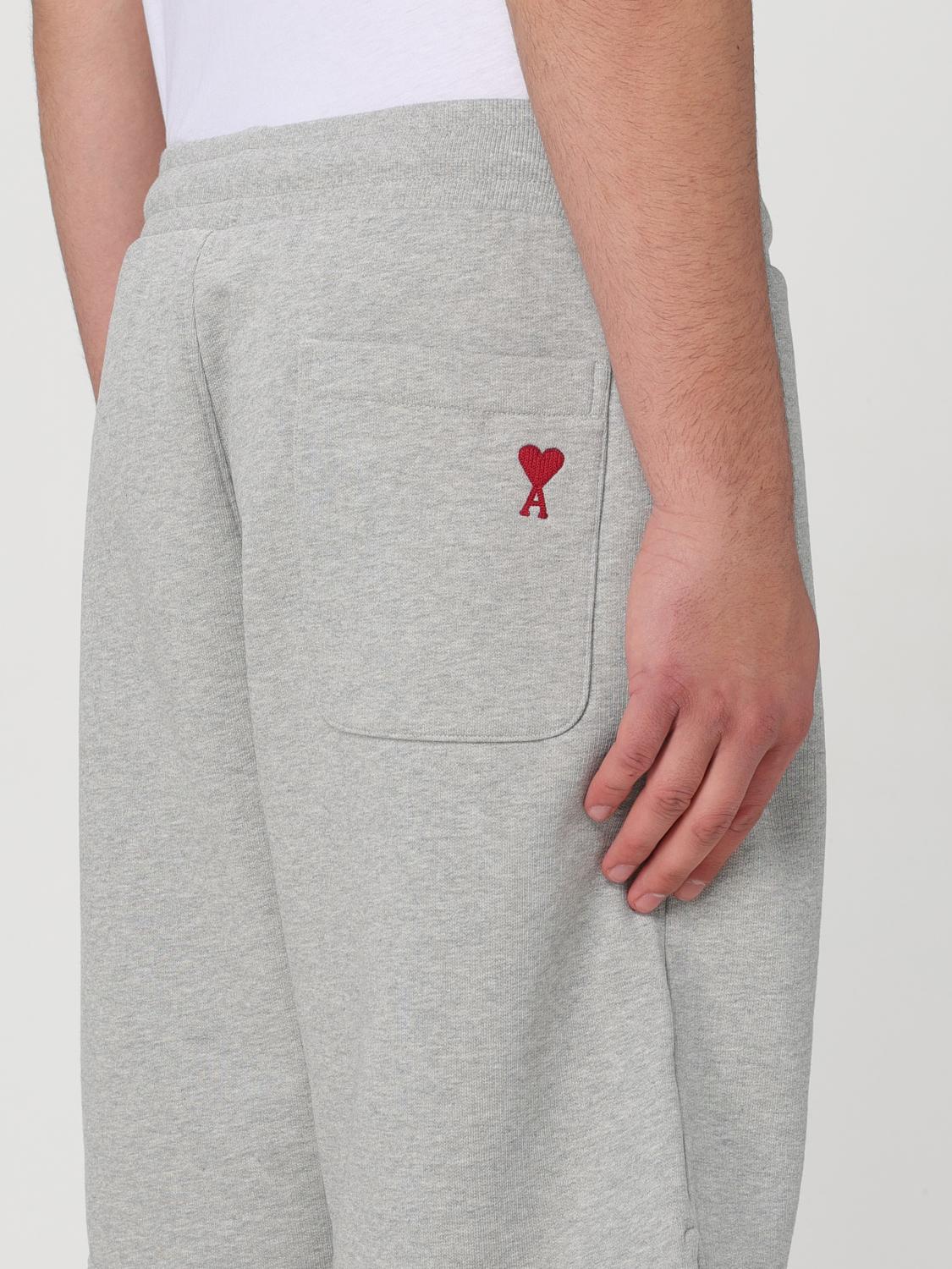 AMI PARIS SHORTS: Short men Ami Paris, Grey - Img 3