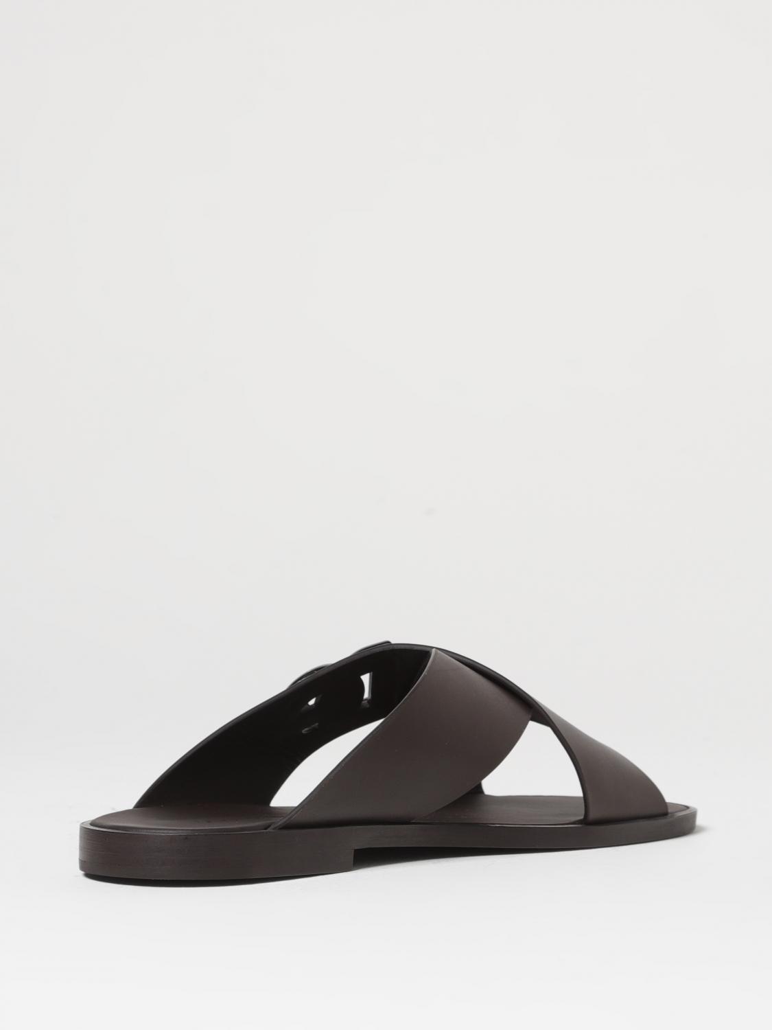 DOLCE & GABBANA SANDALS: Sandals men Dolce & Gabbana, Cocoa - Img 3