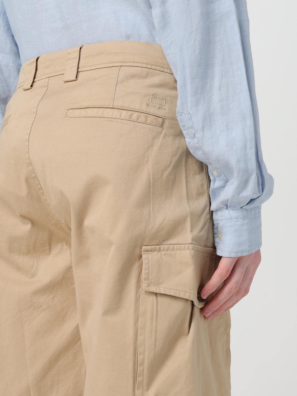 WOOLRICH SHORTS: Short men Woolrich, Beige - Img 3