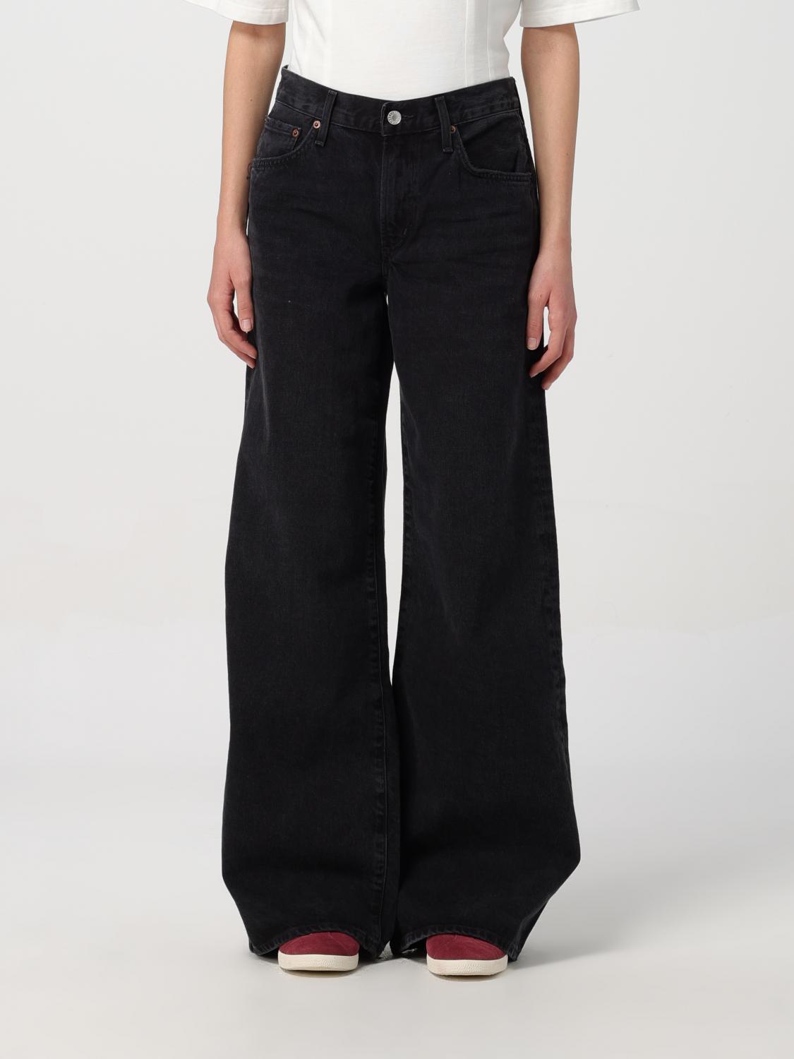 AGOLDE JEANS: Jeans femme Agolde, Noir - Img 1
