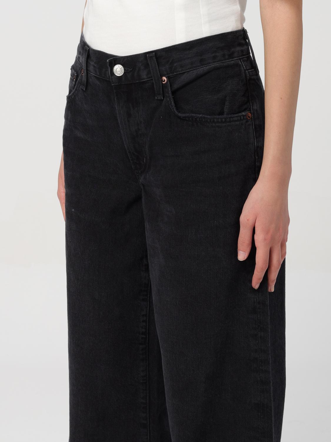 AGOLDE JEANS: Jeans femme Agolde, Noir - Img 3