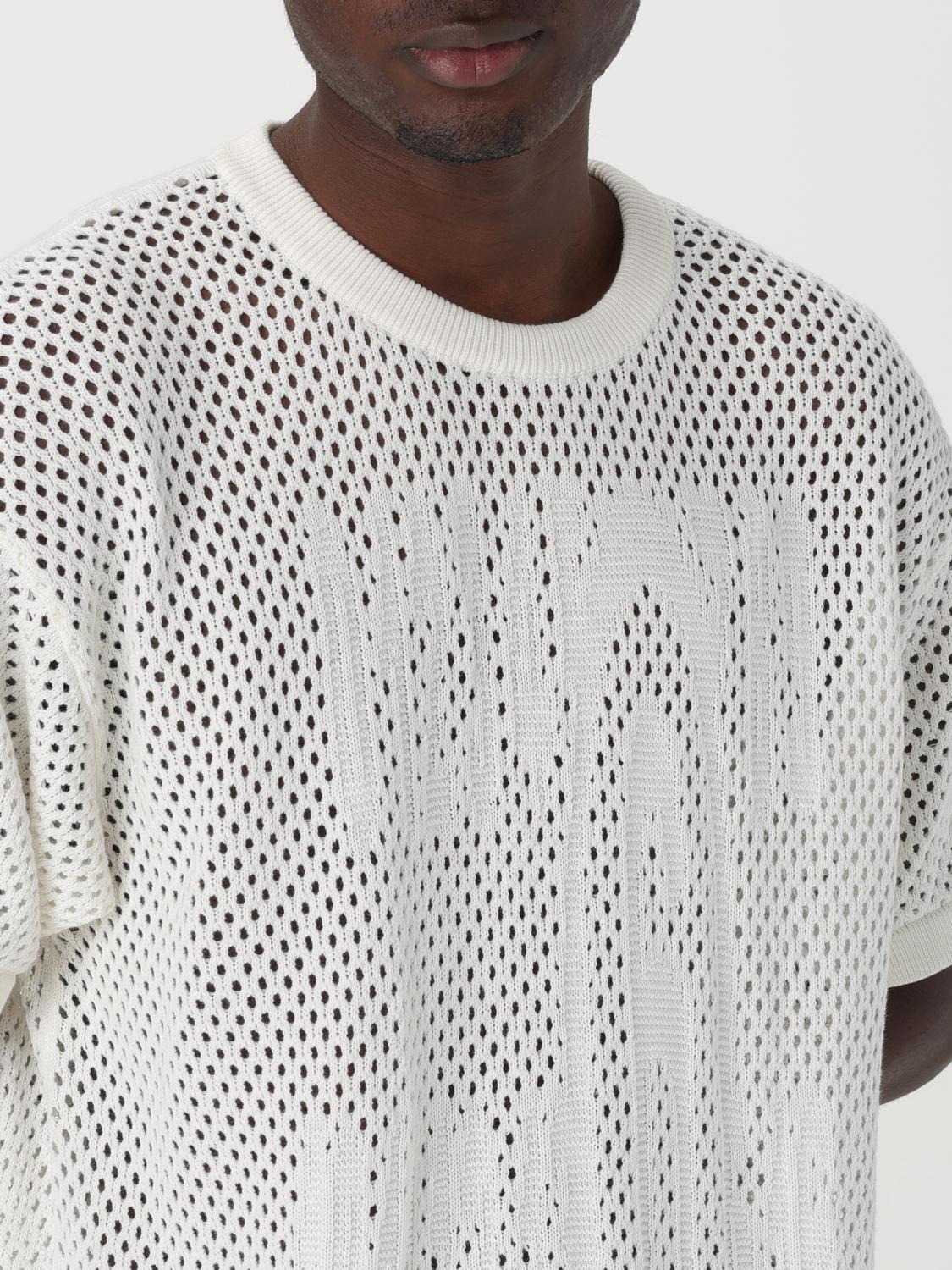 MM6 MAISON MARGIELA SWEATER: Sweater men Mm6 Maison Margiela, White - Img 5