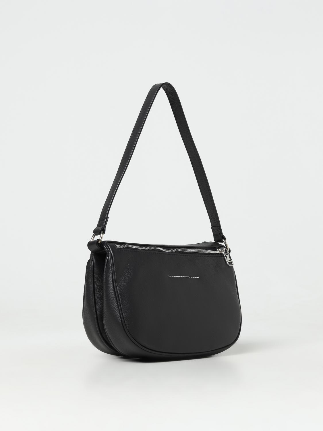 Mm6 Maison Margiela Crossbody bags woman - Black | SB5ZH0005P5691