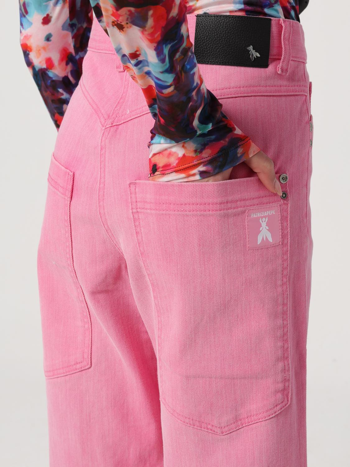 PATRIZIA PEPE：ジーンズ レディース - ピンク | GIGLIO.COMオンライン