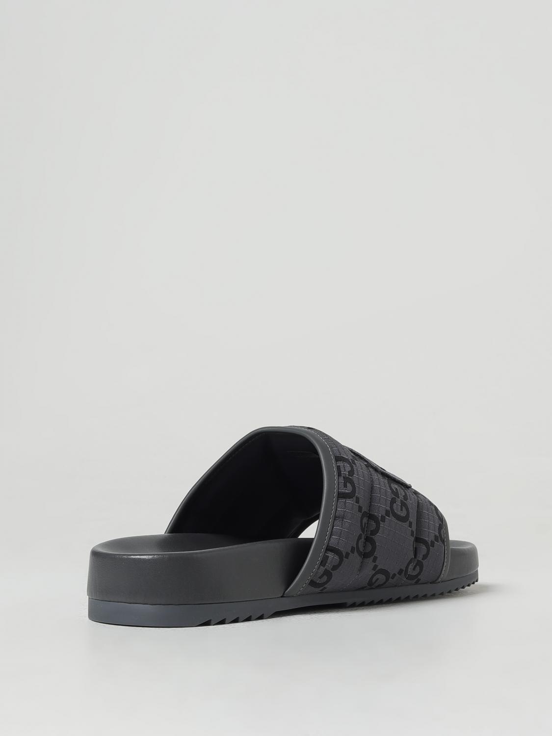 GUCCI SANDALS: Sandals men Gucci, Grey - Img 3