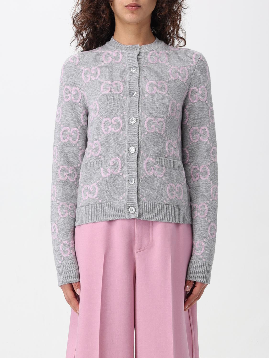Gucci Sweater woman - Grey | 772886XKB3V | GIGLIO.COM