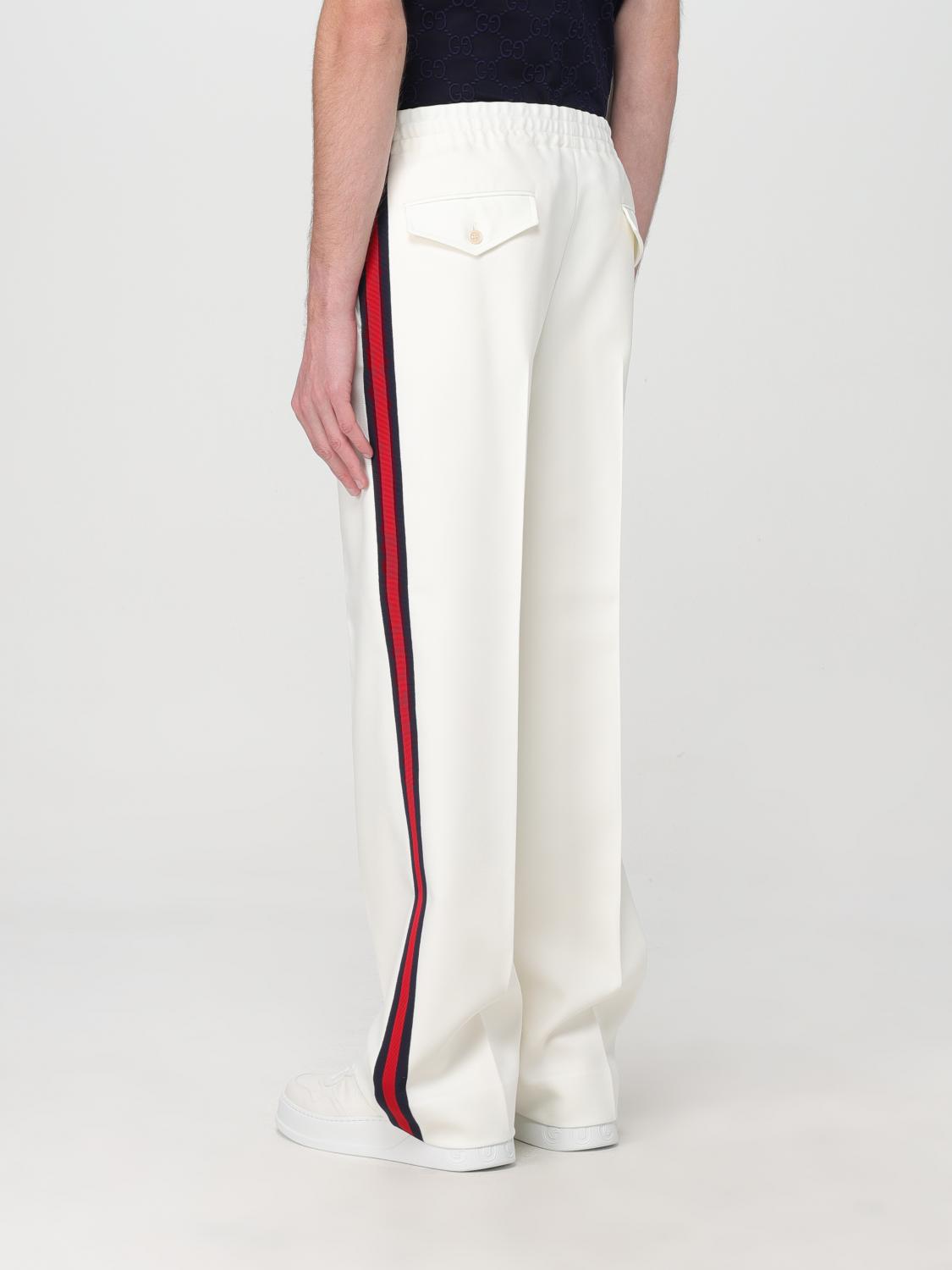 GUCCI TROUSERS: Trousers men Gucci, White - Img 3