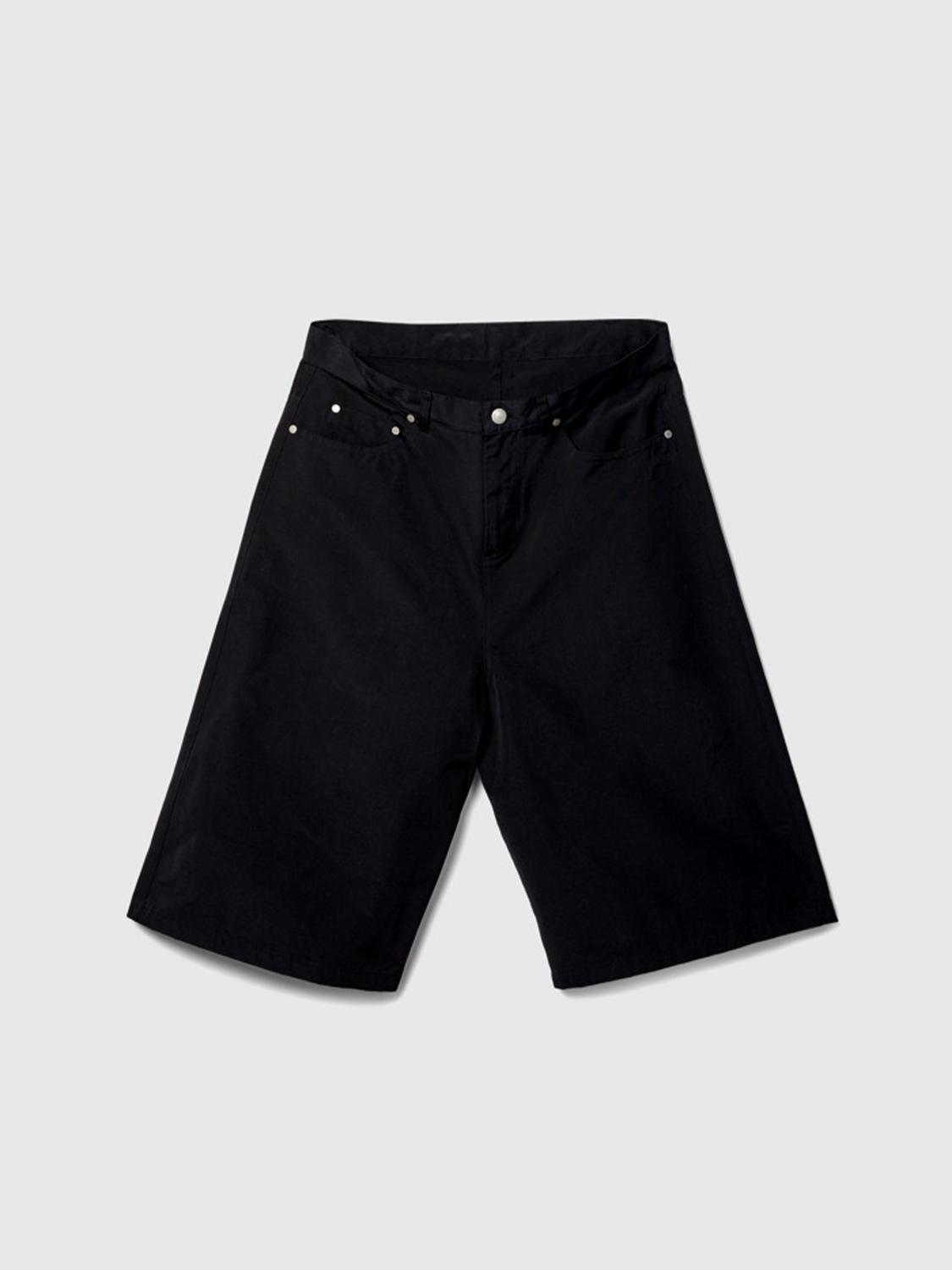 CAMPER SHORTS: Camper Cotton and Nylon Shorts, Black - Img 1