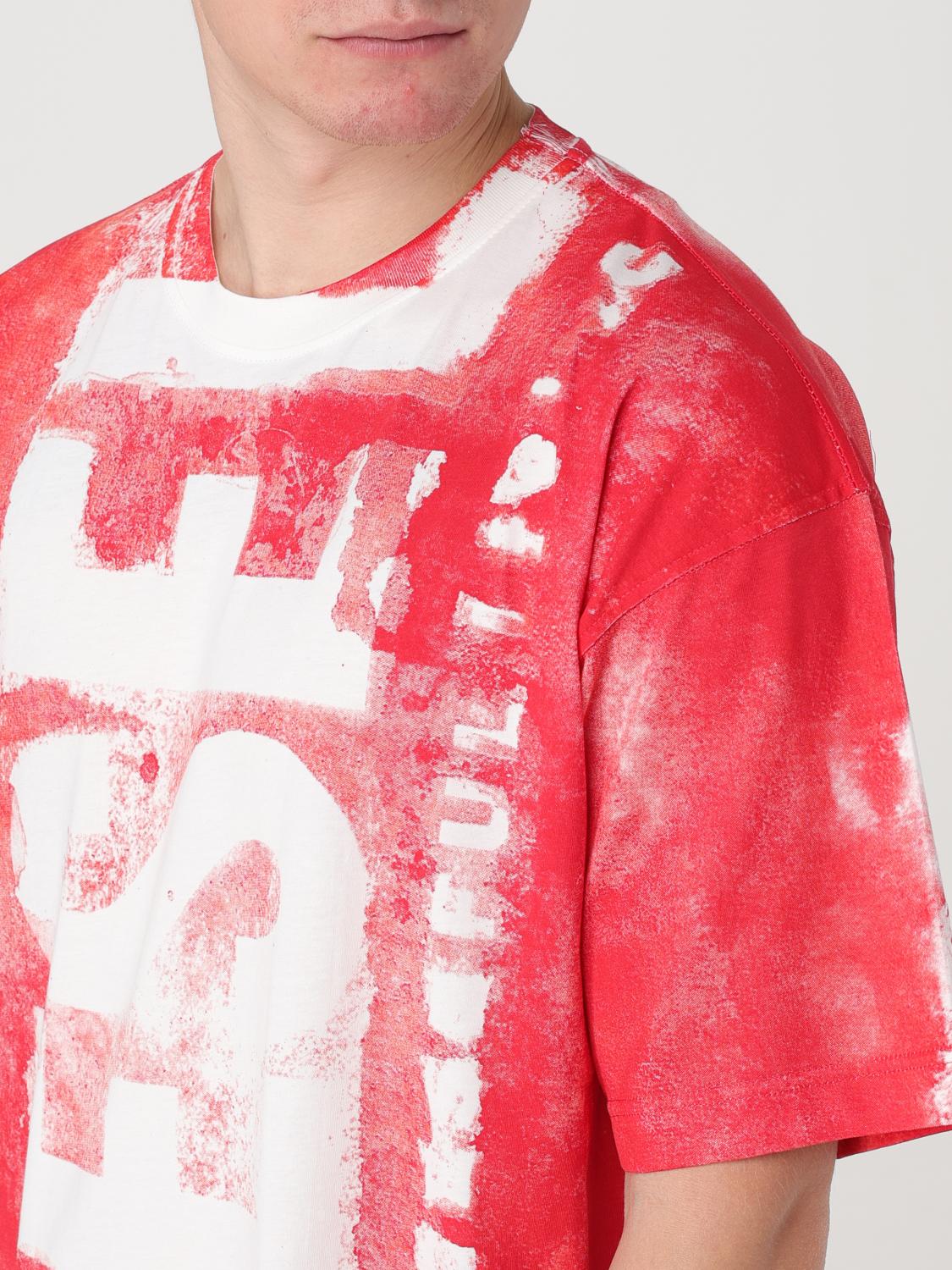 DIESEL T-SHIRT: T-shirt men Diesel, White - Img 4