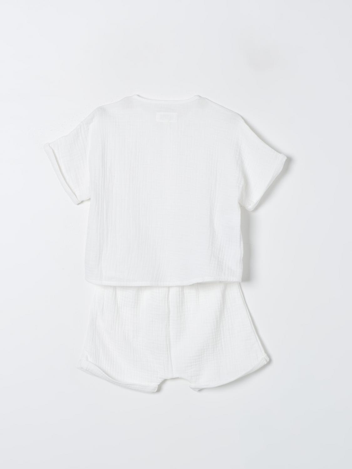 TEDDY & MINOU ENSEMBLE: Robe enfant Teddy & Minou, Blanc - Img 2